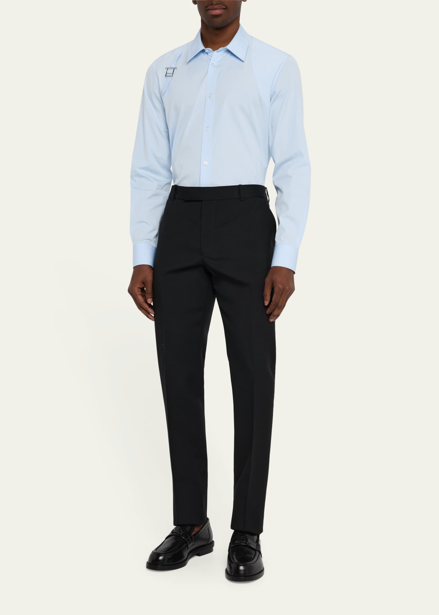 McQueen Men's Harness Sport Shirt with Strap Image 2 of 5