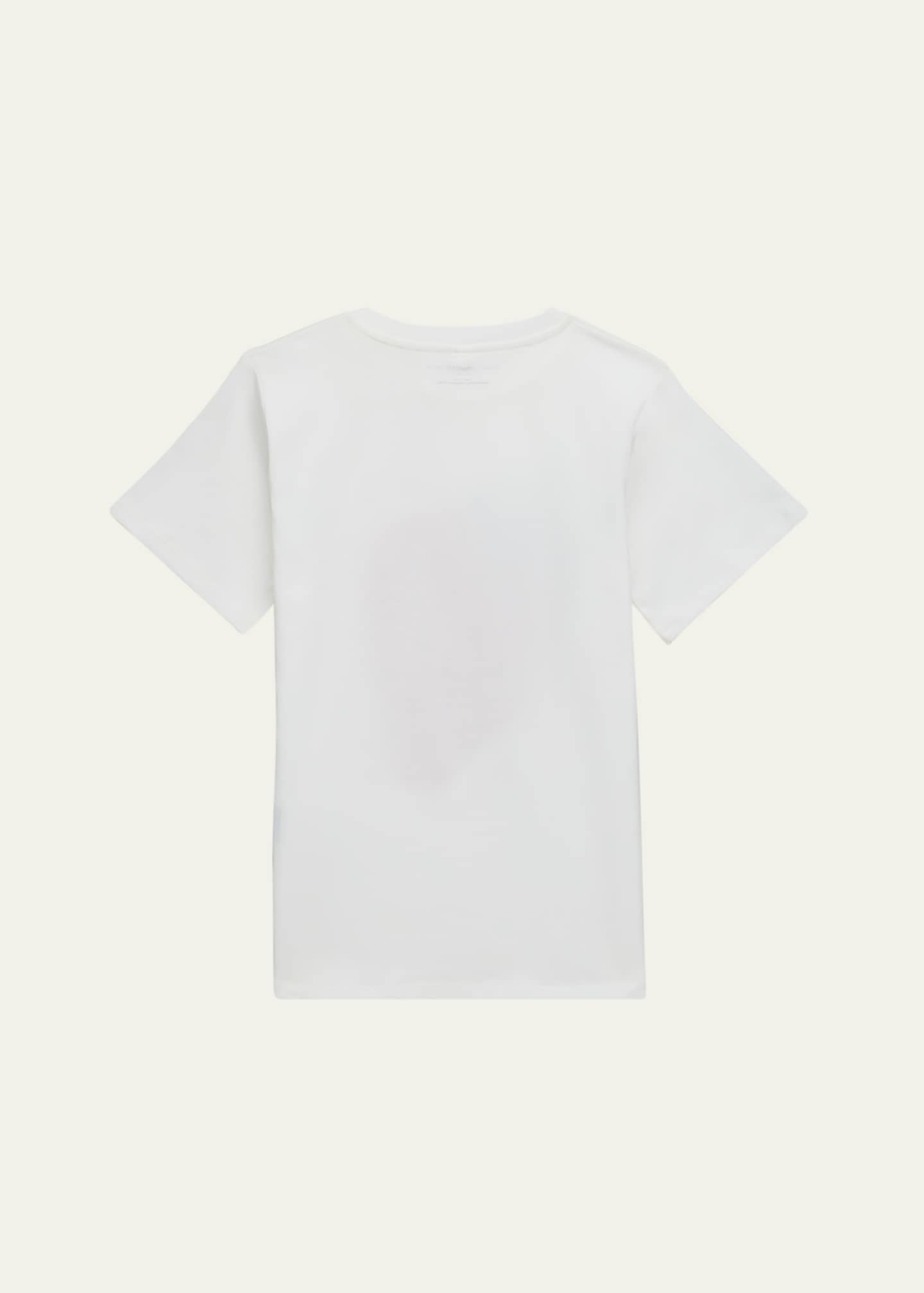 Stella McCartney Kids Girl's Logo-Print Strawberry Graphic T-Shirt, Size 2-16 Image 2 of 3