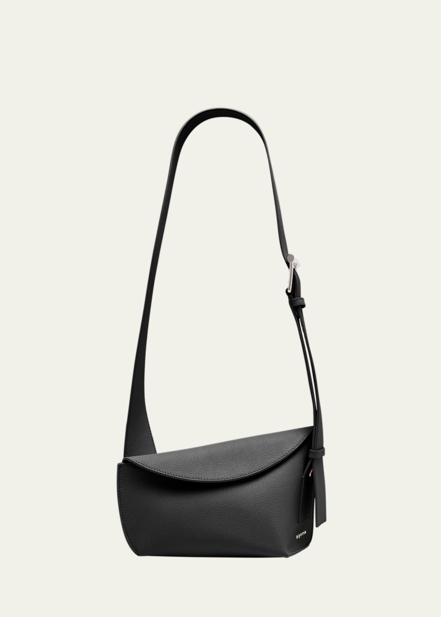 McQueen Sling Leather Crossbody Bag - Bergdorf Goodman