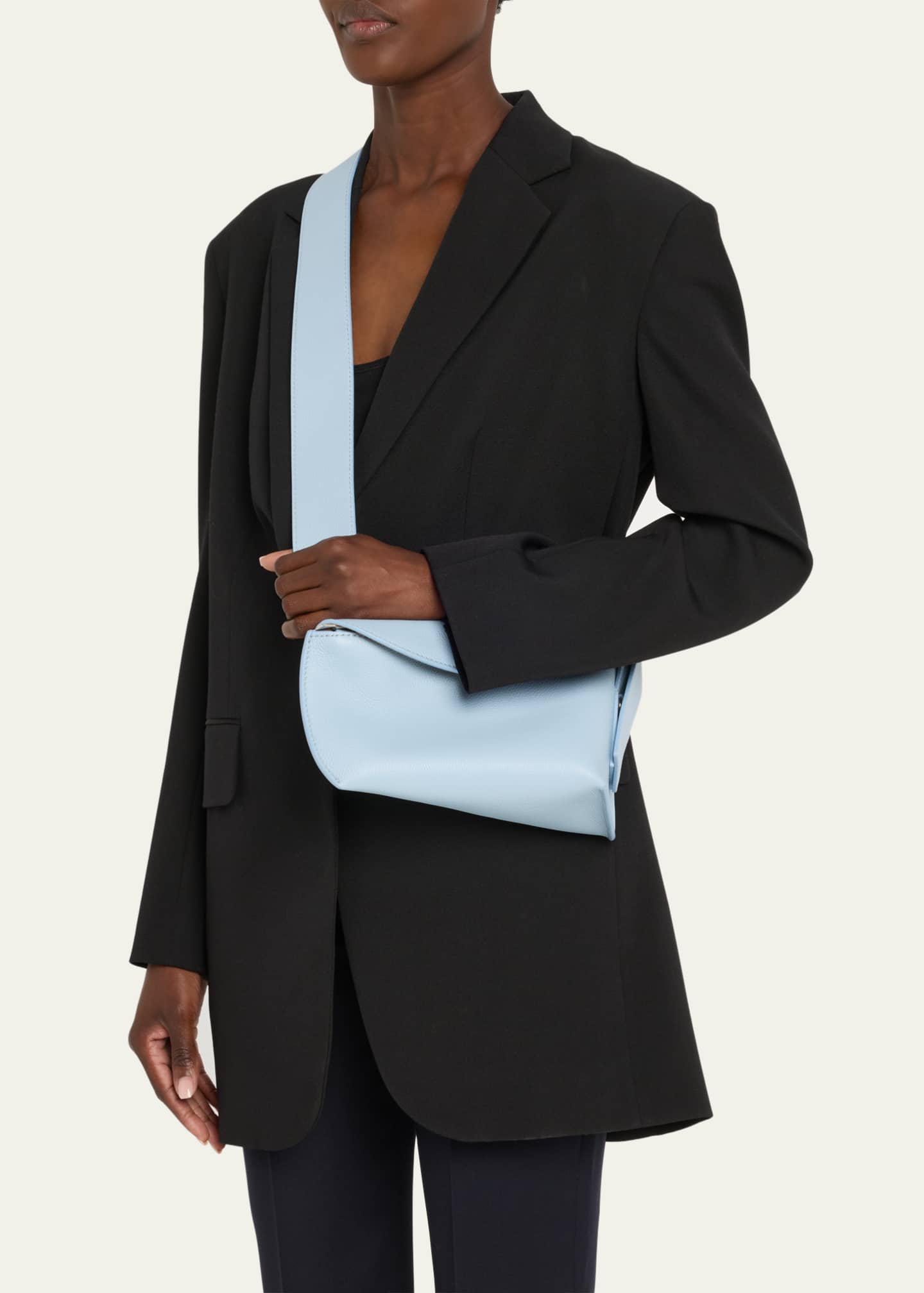 McQueen Sling Leather Crossbody Bag Image 2 of 7
