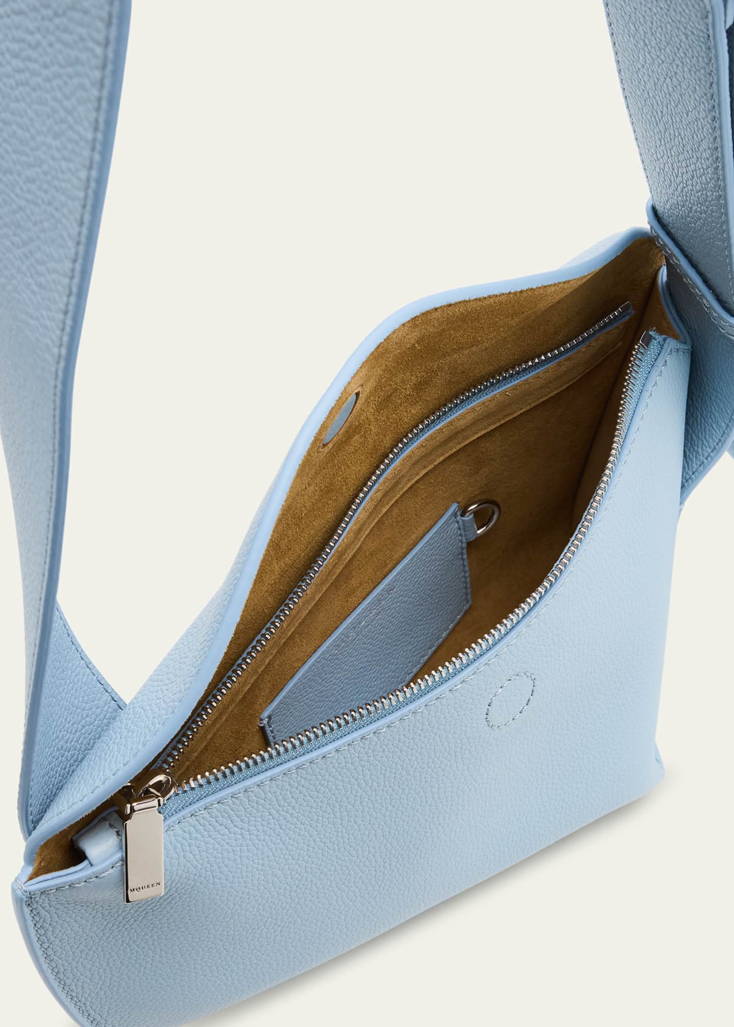 McQueen Sling Leather Crossbody Bag Image 4 of 7