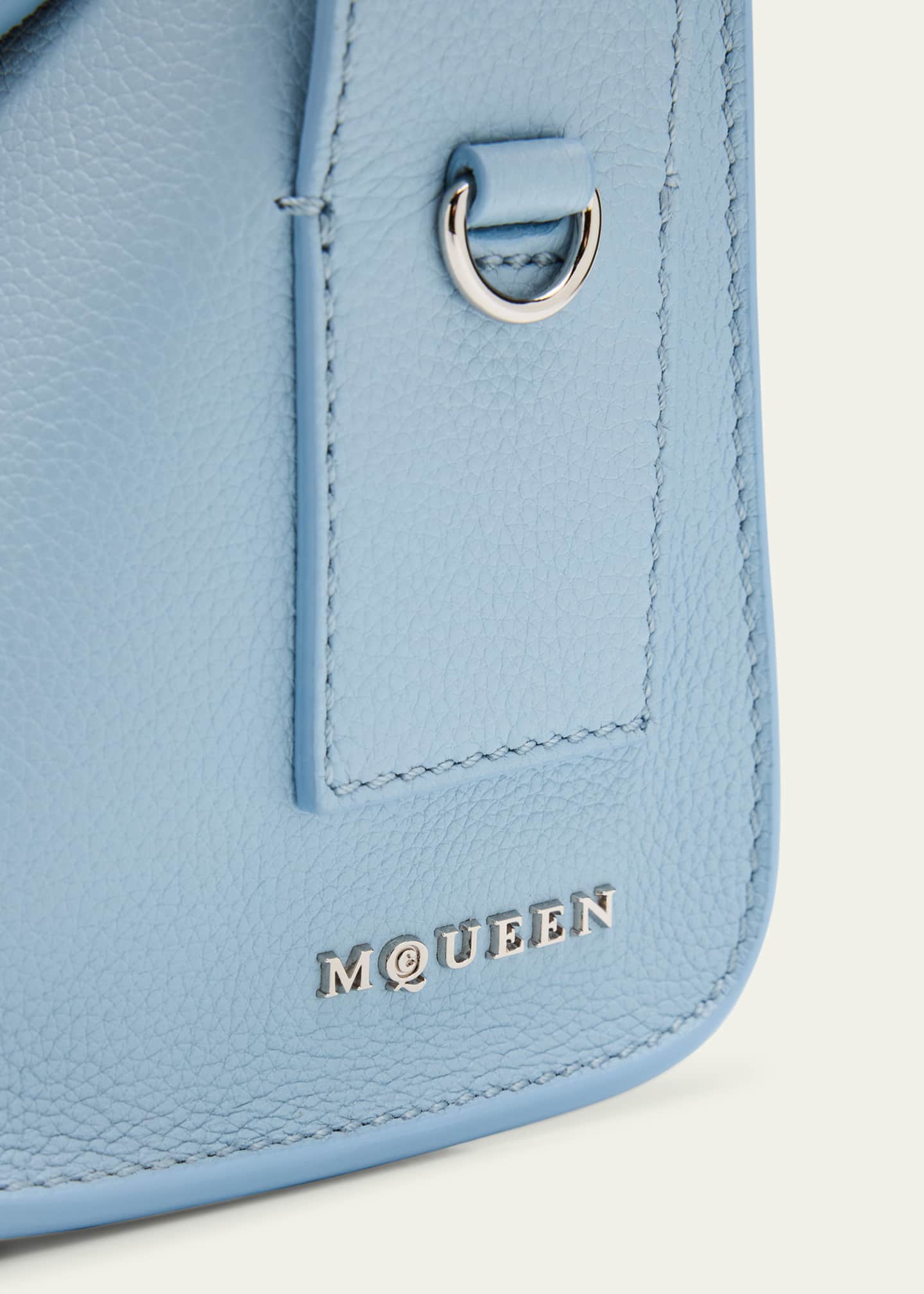 McQueen Sling Leather Crossbody Bag Image 7 of 7