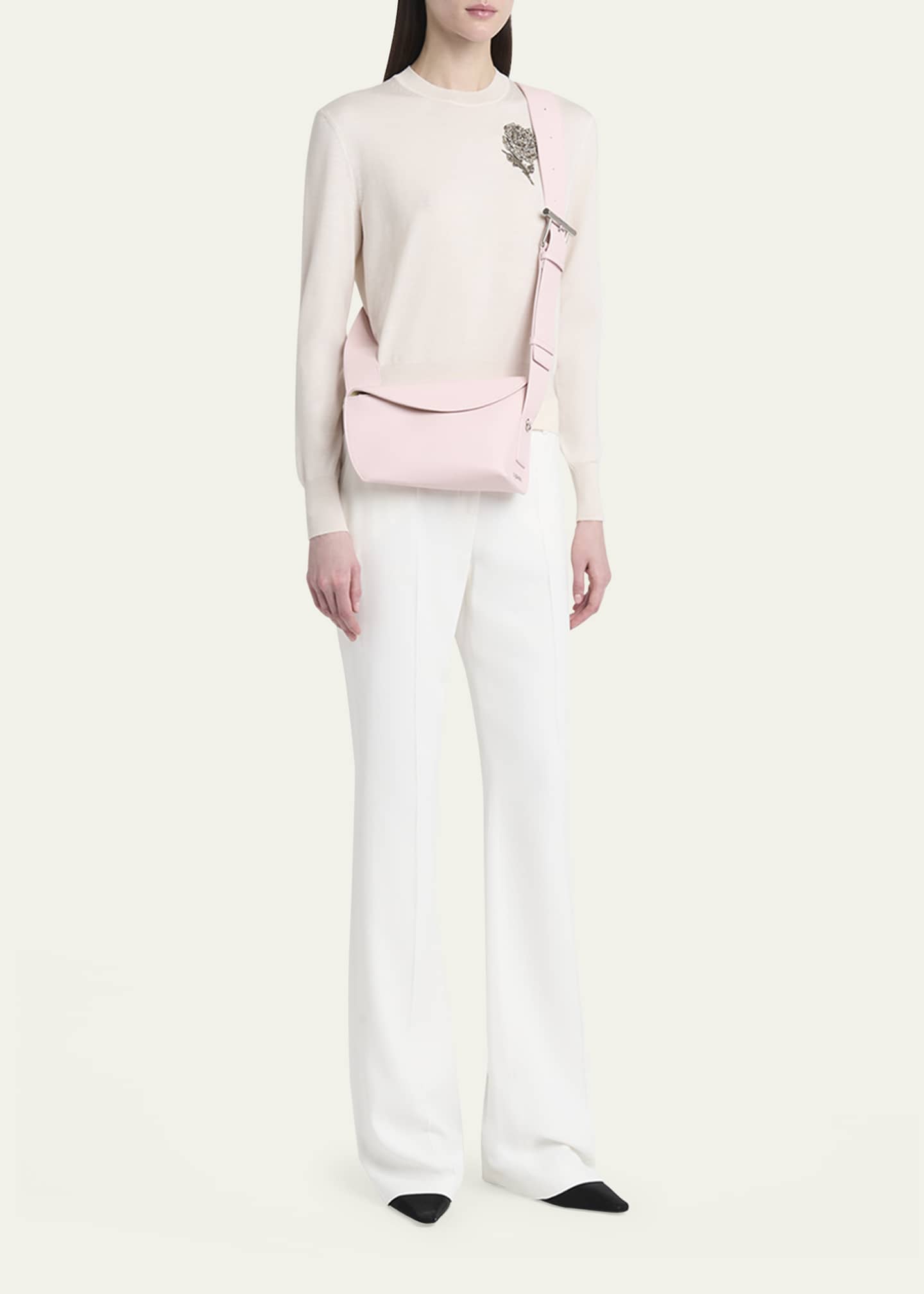 McQueen Sling Leather Crossbody Bag Image 5 of 7