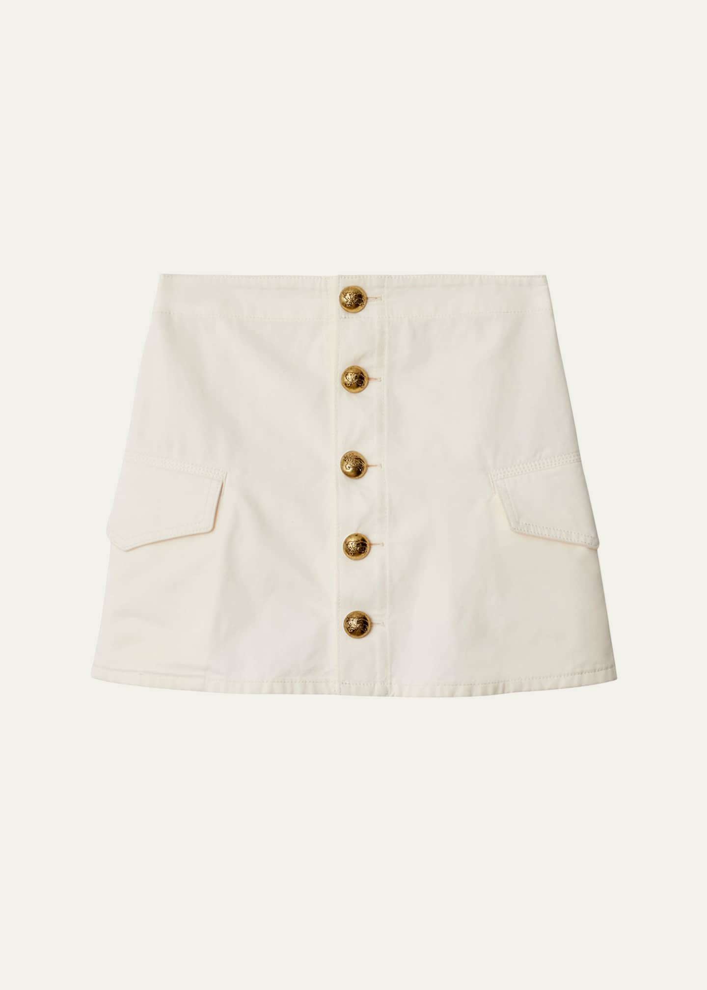 Burberry Cotton Mini Skirt Image 1 of 4