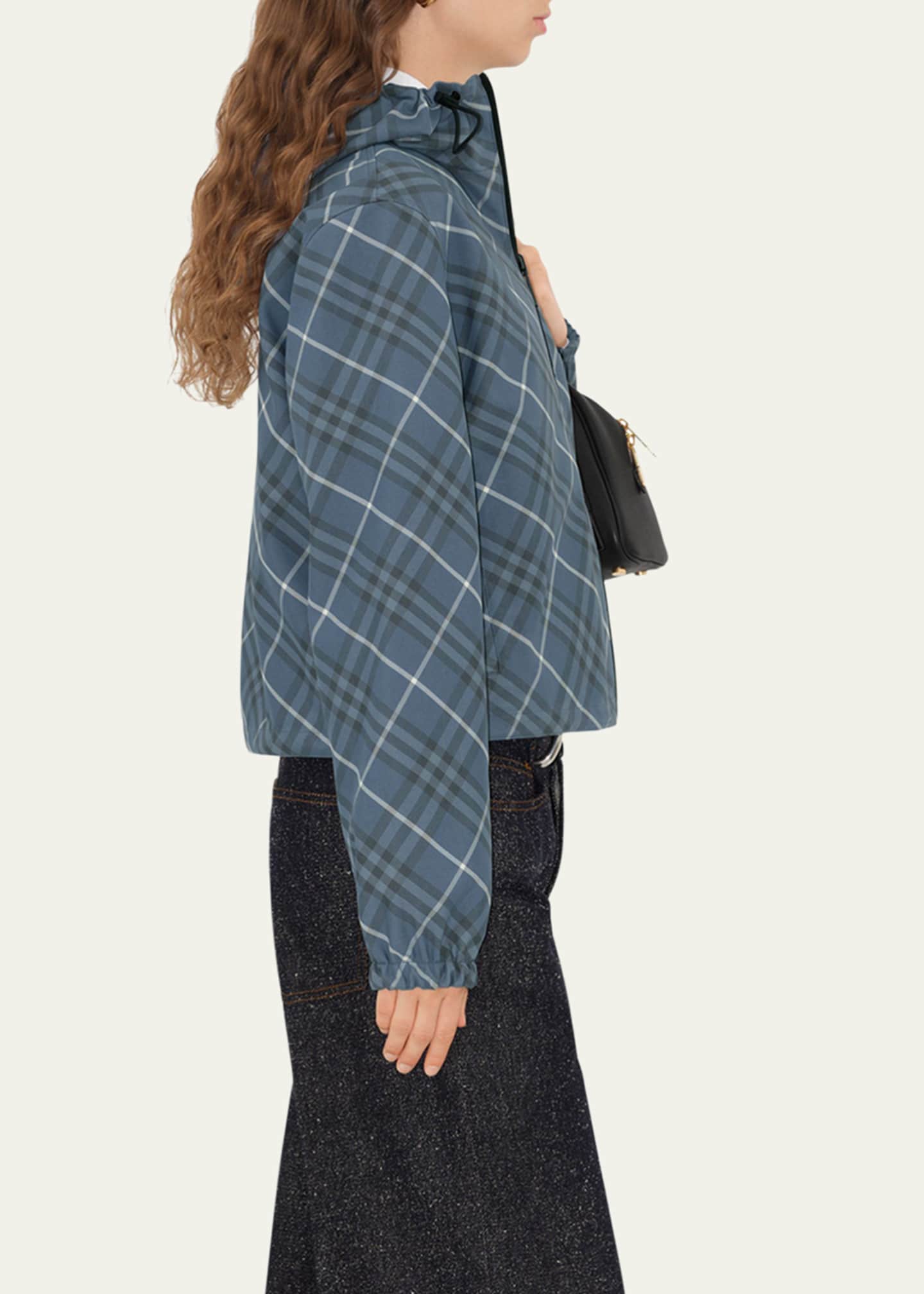Burberry Check Hooded Zip Jacket Image 4 of 4