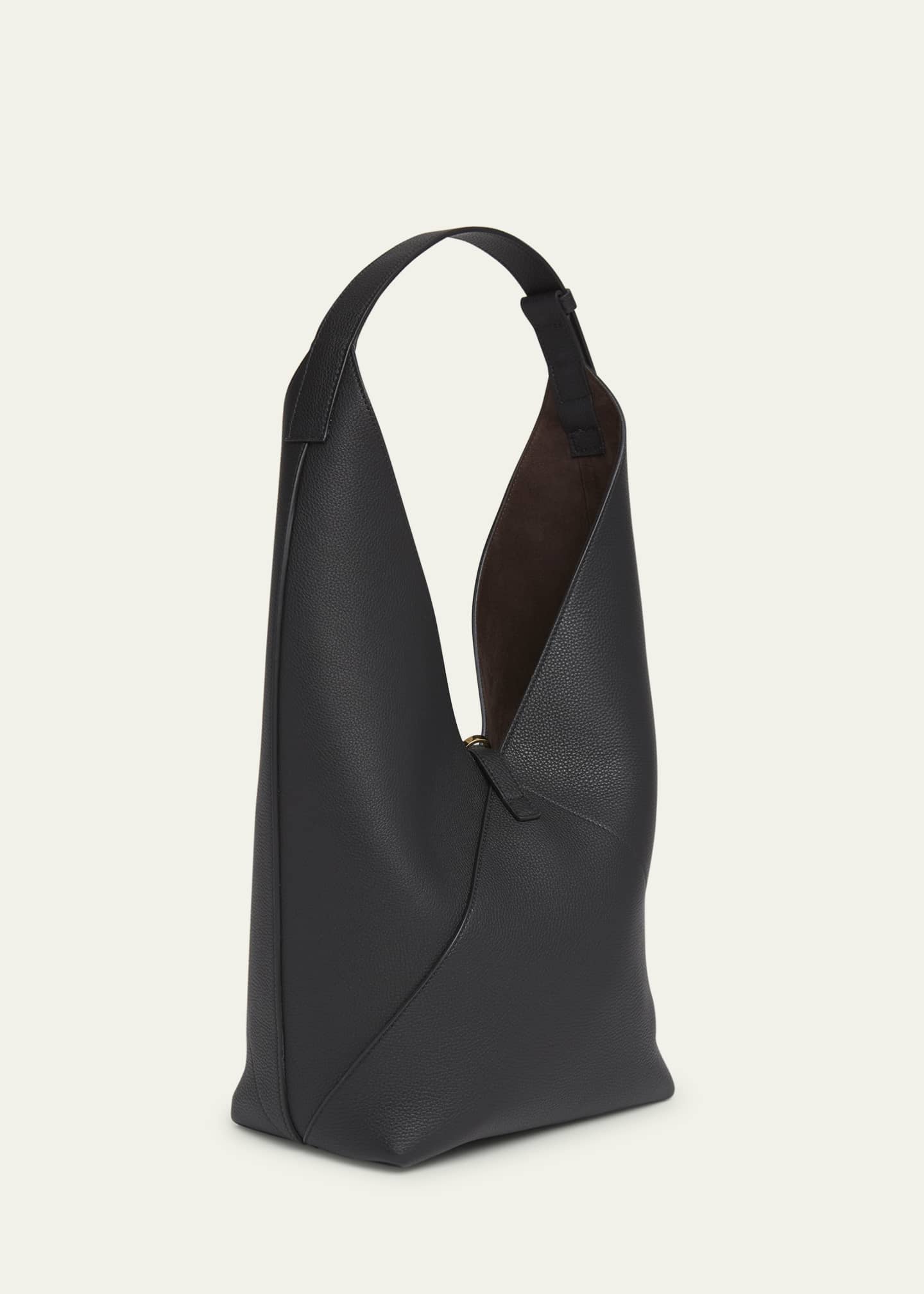 Ferragamo Origami Leather Hobo Bag Image 2 of 4
