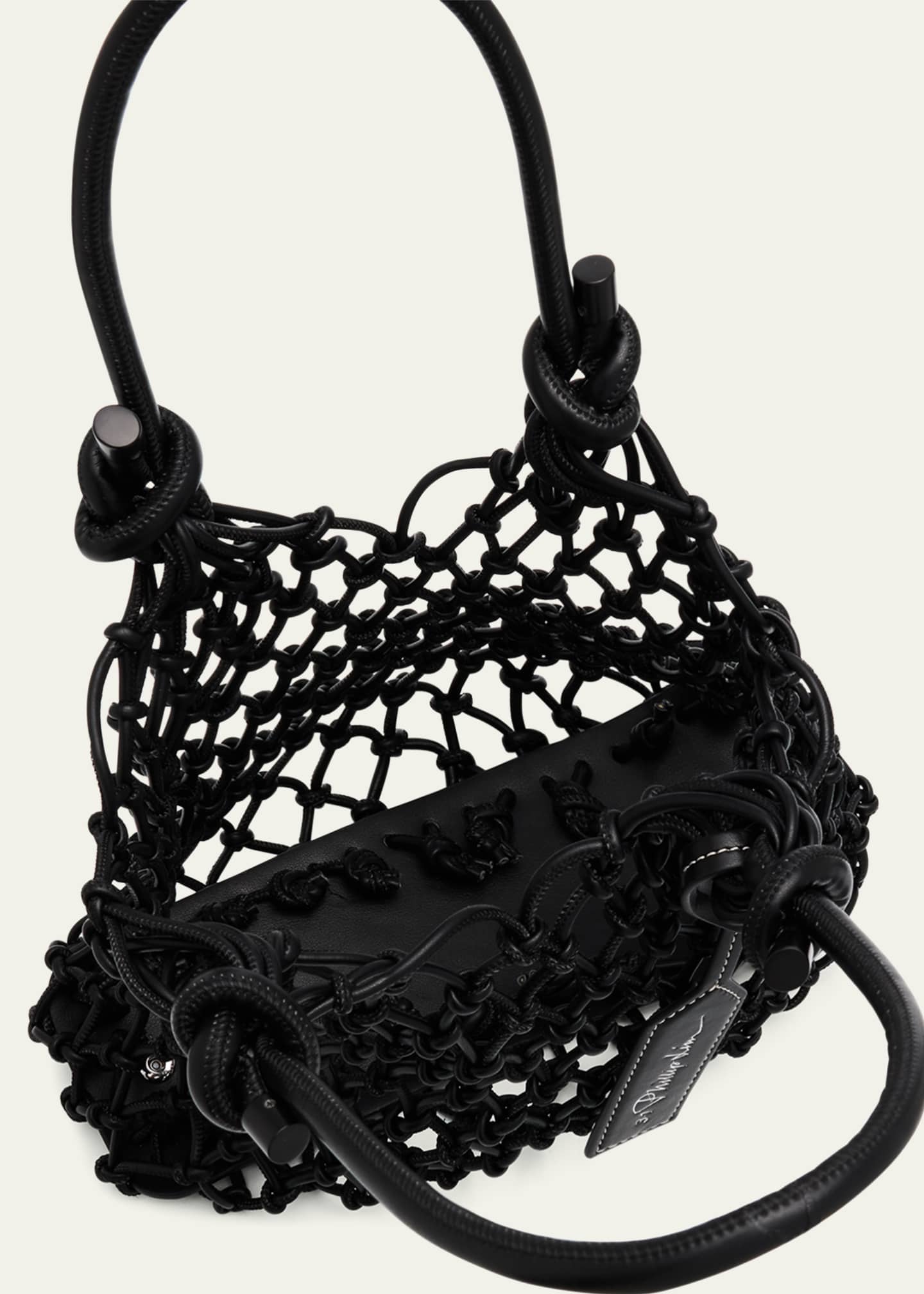 3.1 Phillip Lim Mini Macrame Sac Top-Handle Bag Image 4 of 6