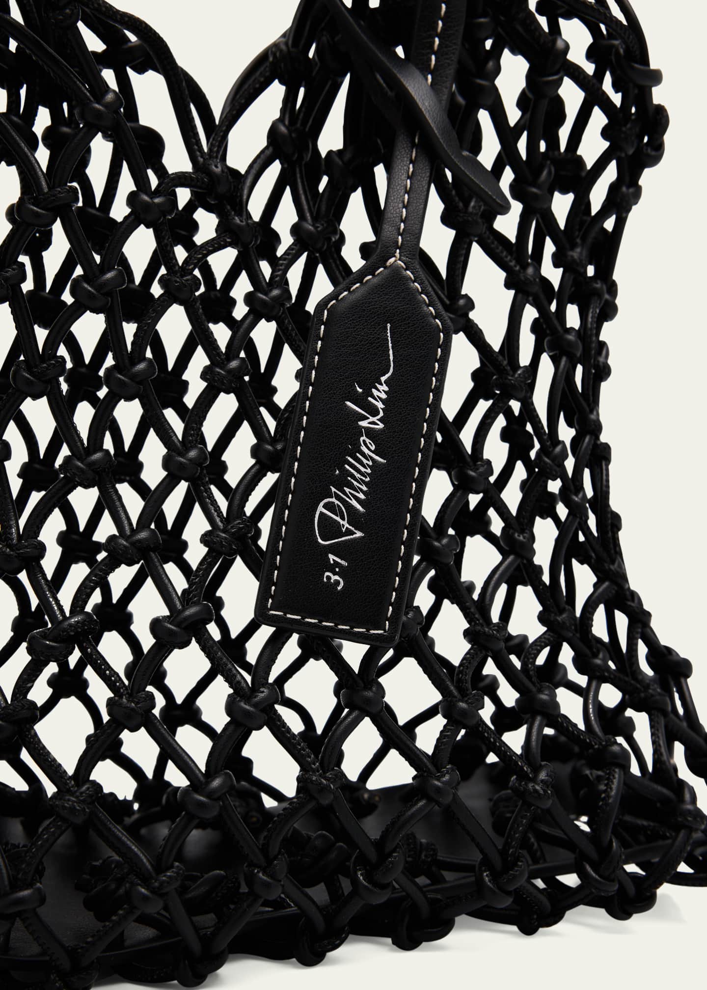 3.1 Phillip Lim Mini Macrame Sac Top-Handle Bag Image 6 of 6