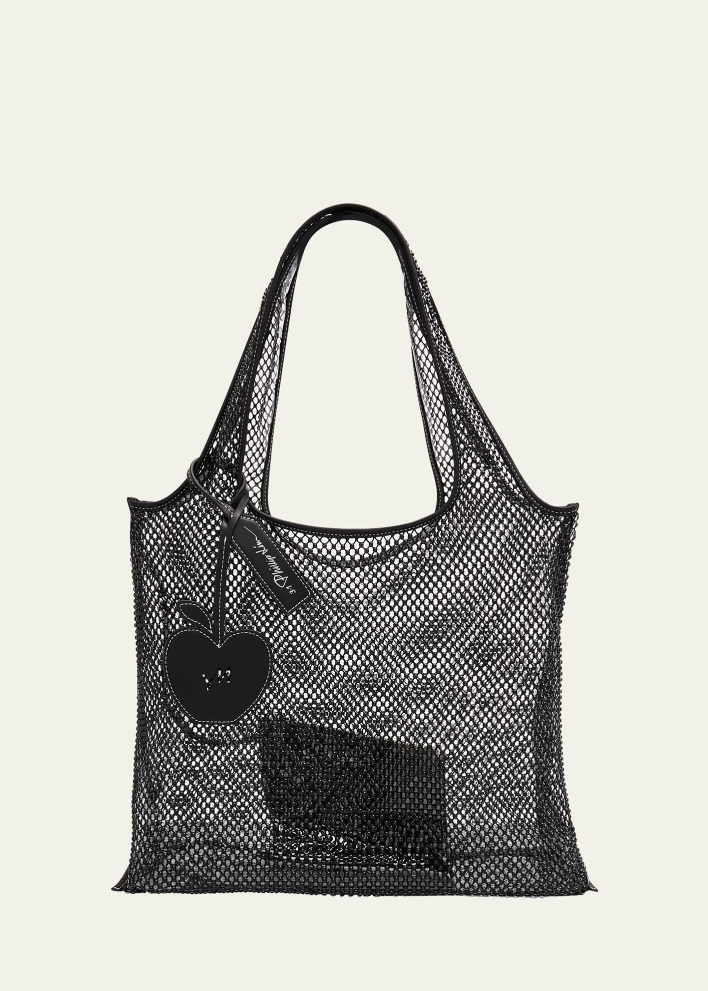 3.1 Phillip Lim Embellished Mesh Market Tote Bag Image 1 of 6