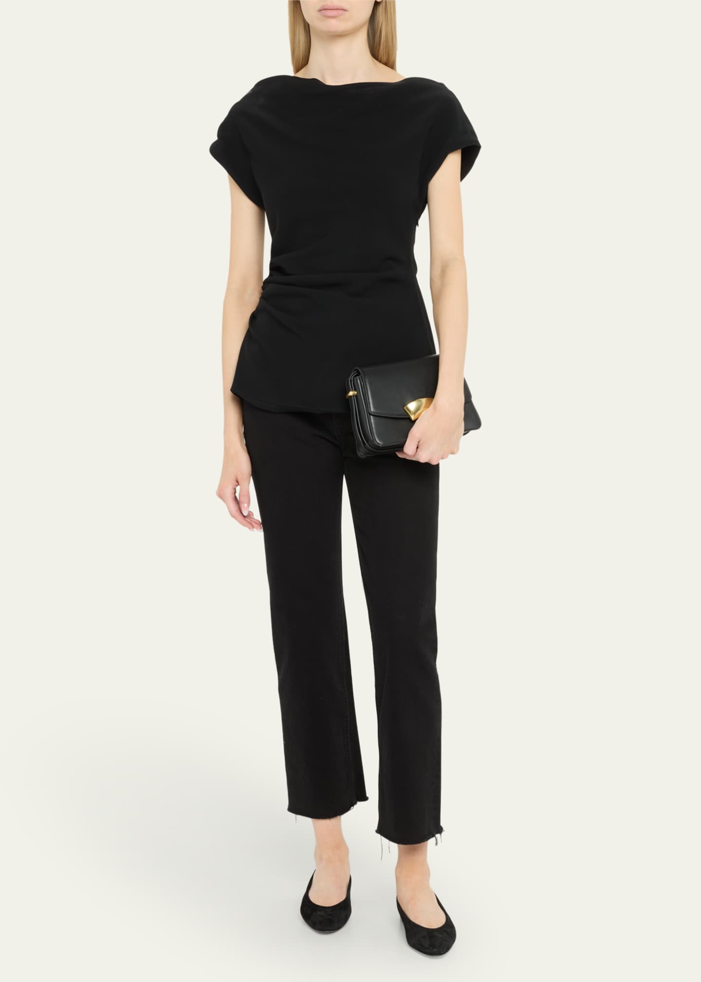 3.1 Phillip Lim ID Flap Leather Shoulder Bag Image 5 of 6