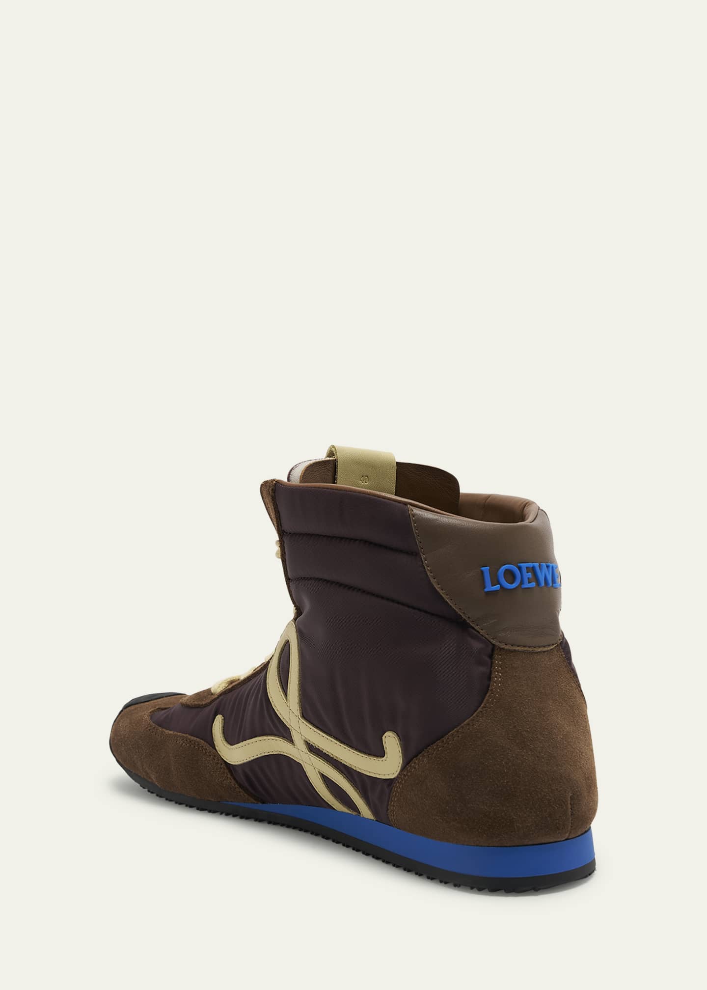 Loewe High-Top Retro Runner Sneakers Image 4 of 6
