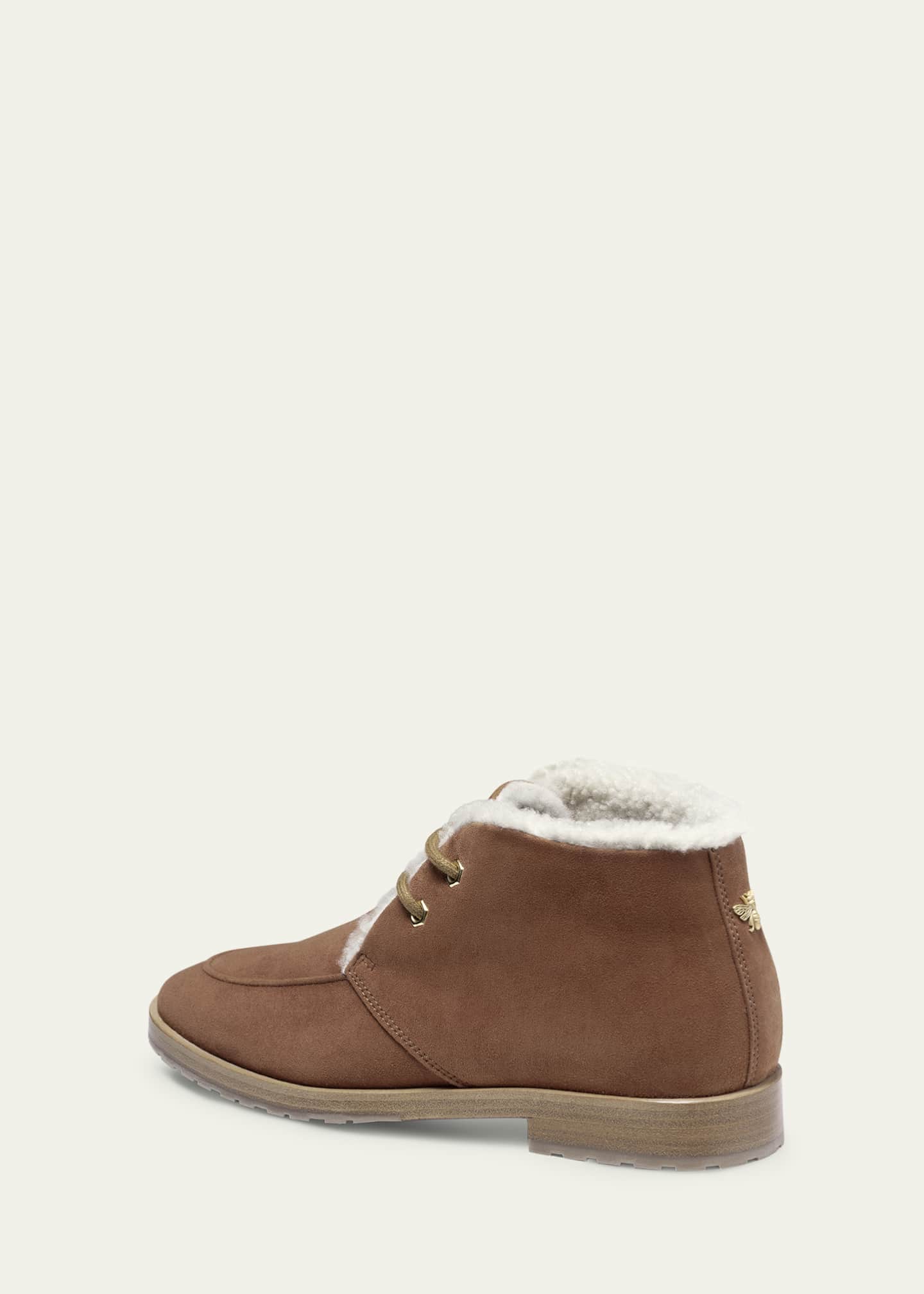 Bougeotte Aspen Suede Shearling-Lined Winter Boots Image 2 of 3