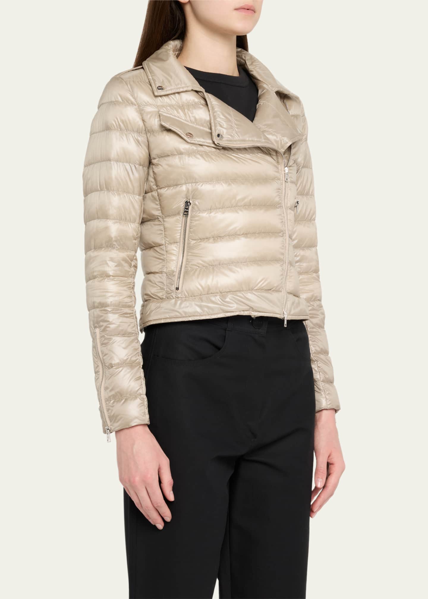 Herno Nylon Ultralight Down Bomber Jacket Image 4 of 5