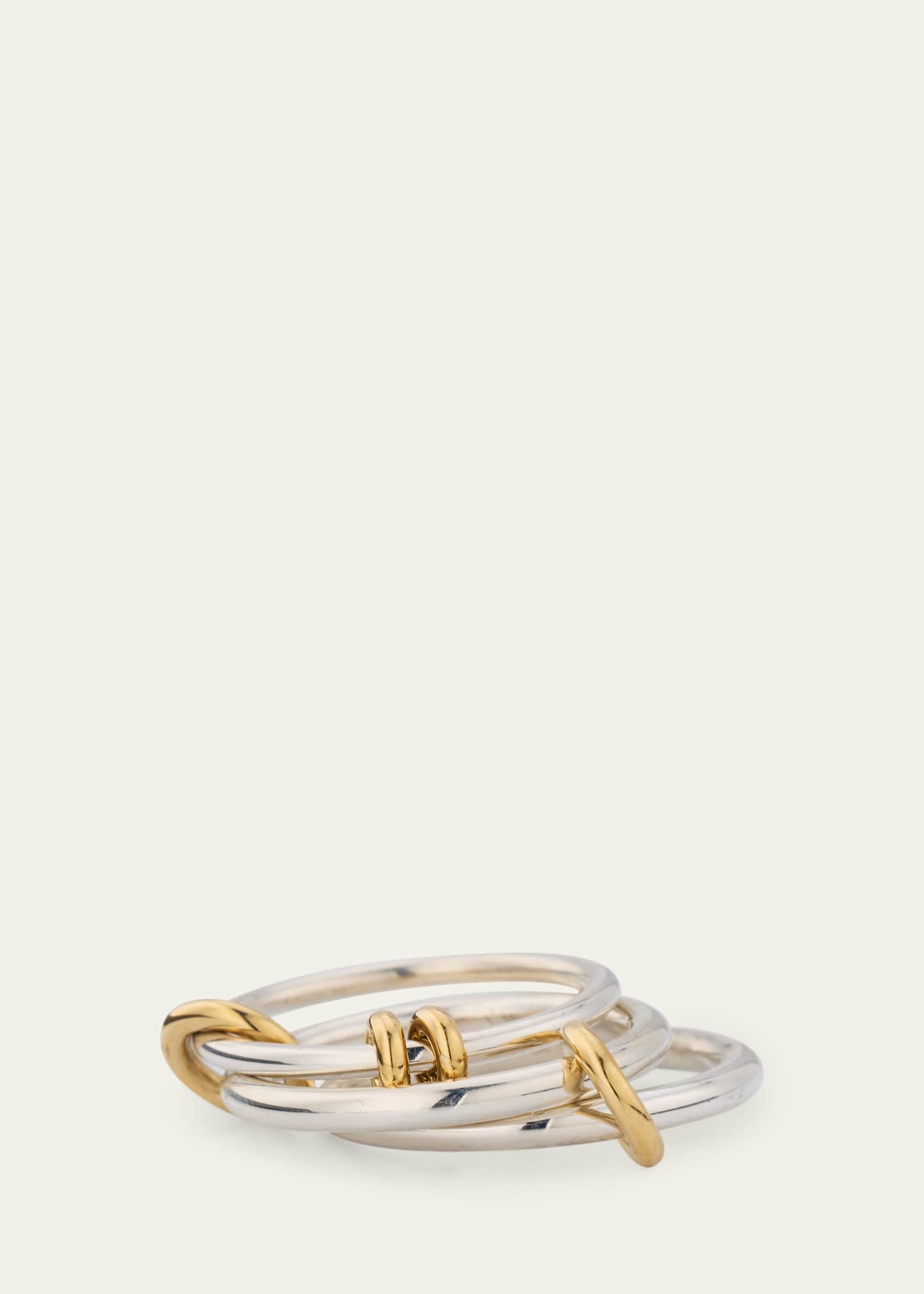 Spinelli Kilcollin Raneth SG Three Link Ring in Sterling Silver