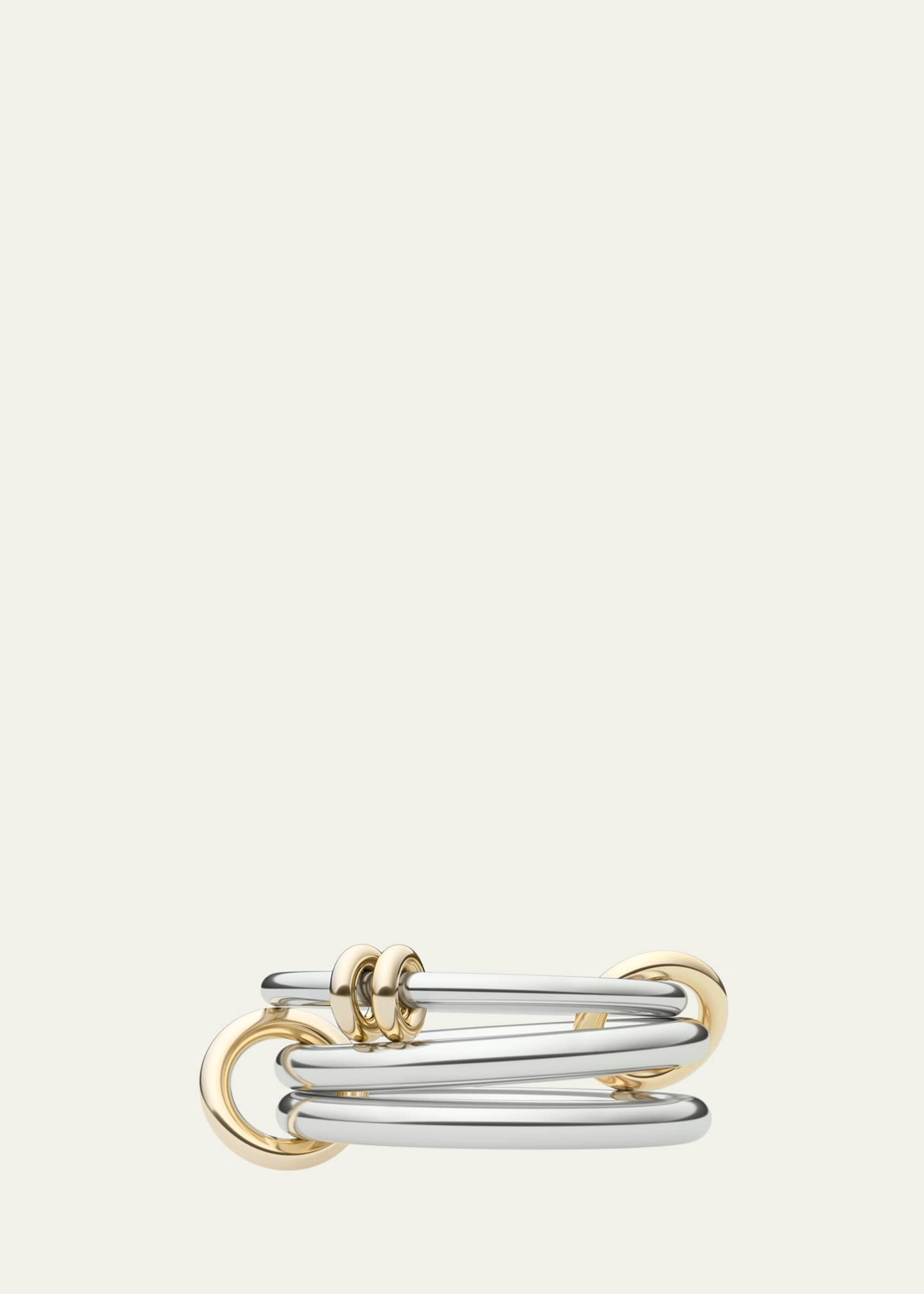Spinelli Kilcollin Raneth SG Three Link Ring in Sterling Silver
