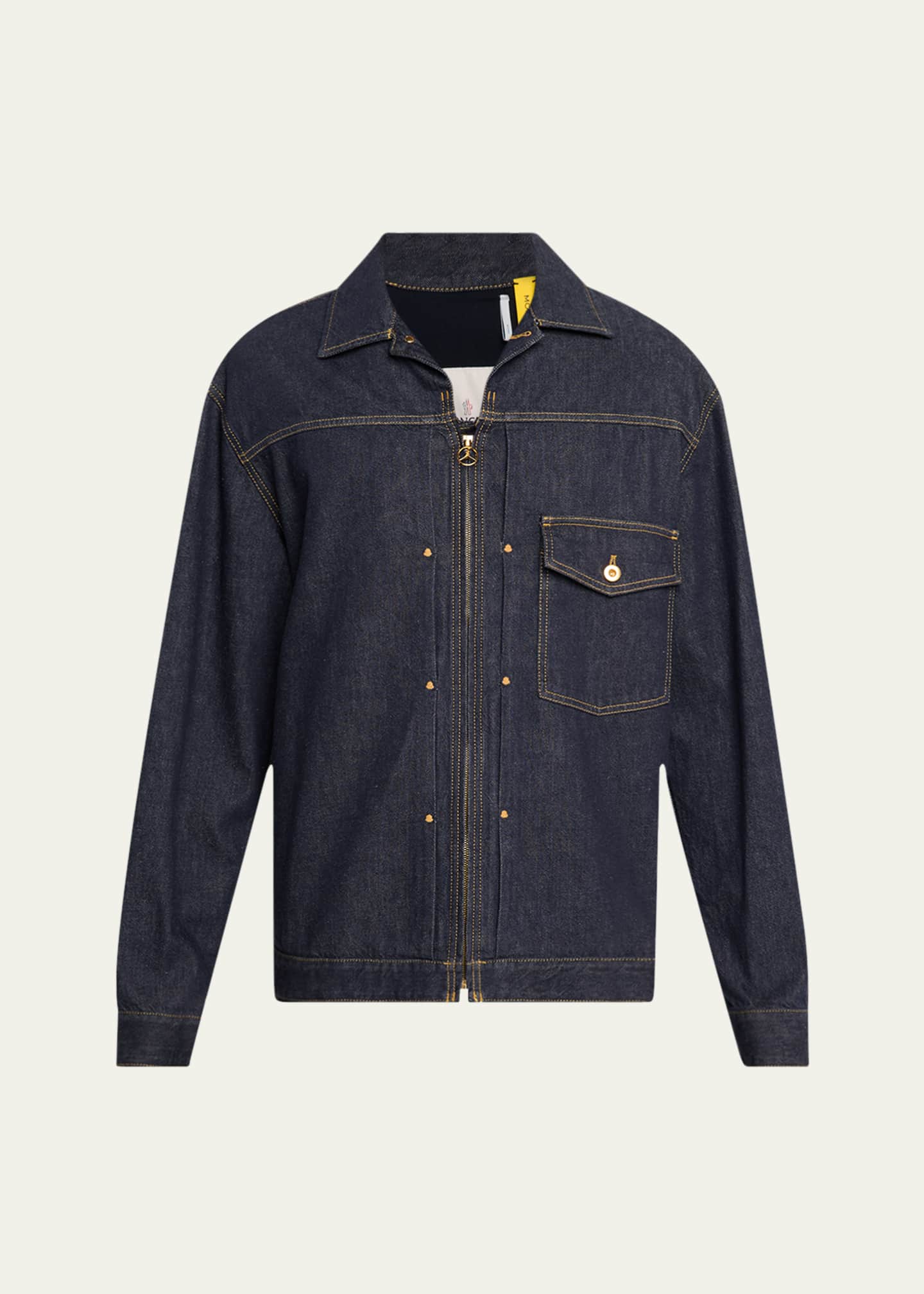 Moncler Genius x Mercedes-Benz by NIGO Men's Nepit Denim Jacket Image 1 of 5