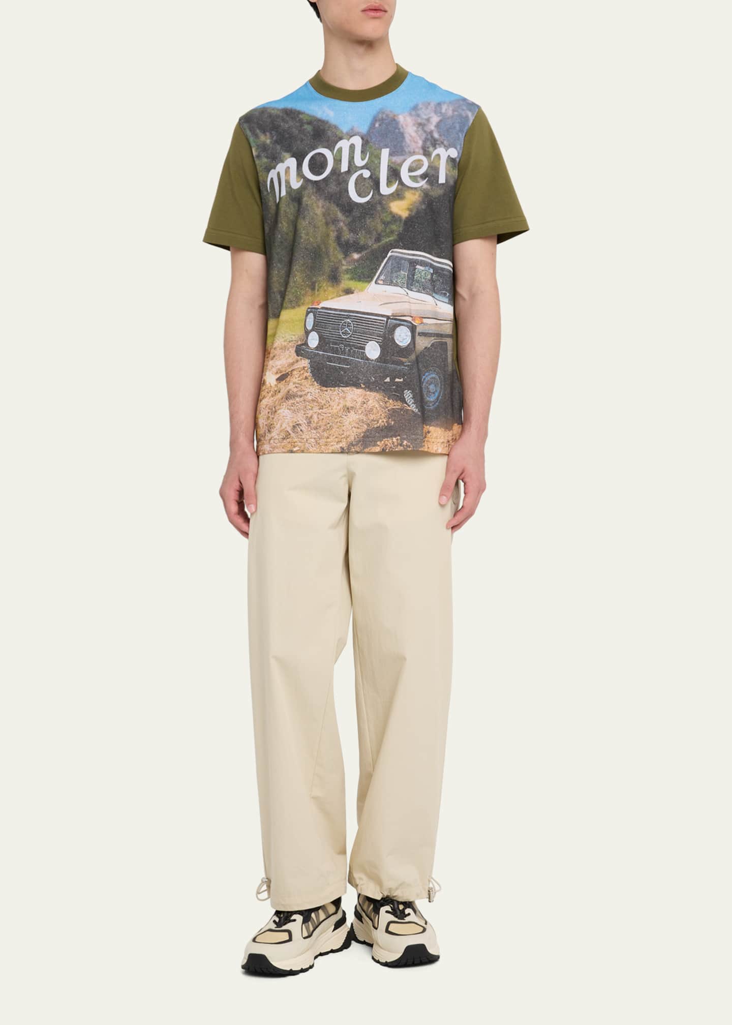 Moncler Genius x Mercedes-Benz by NIGO Men's Printed T-Shirt