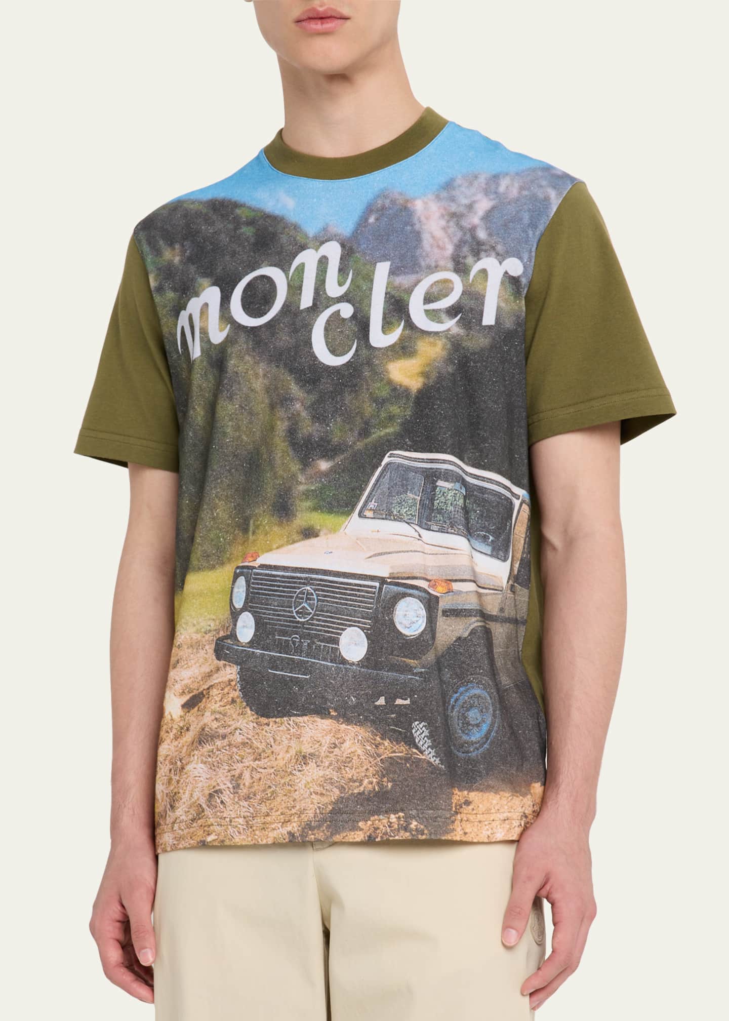 Moncler Genius x Mercedes-Benz by NIGO Men's Printed T-Shirt Image 4 of 5