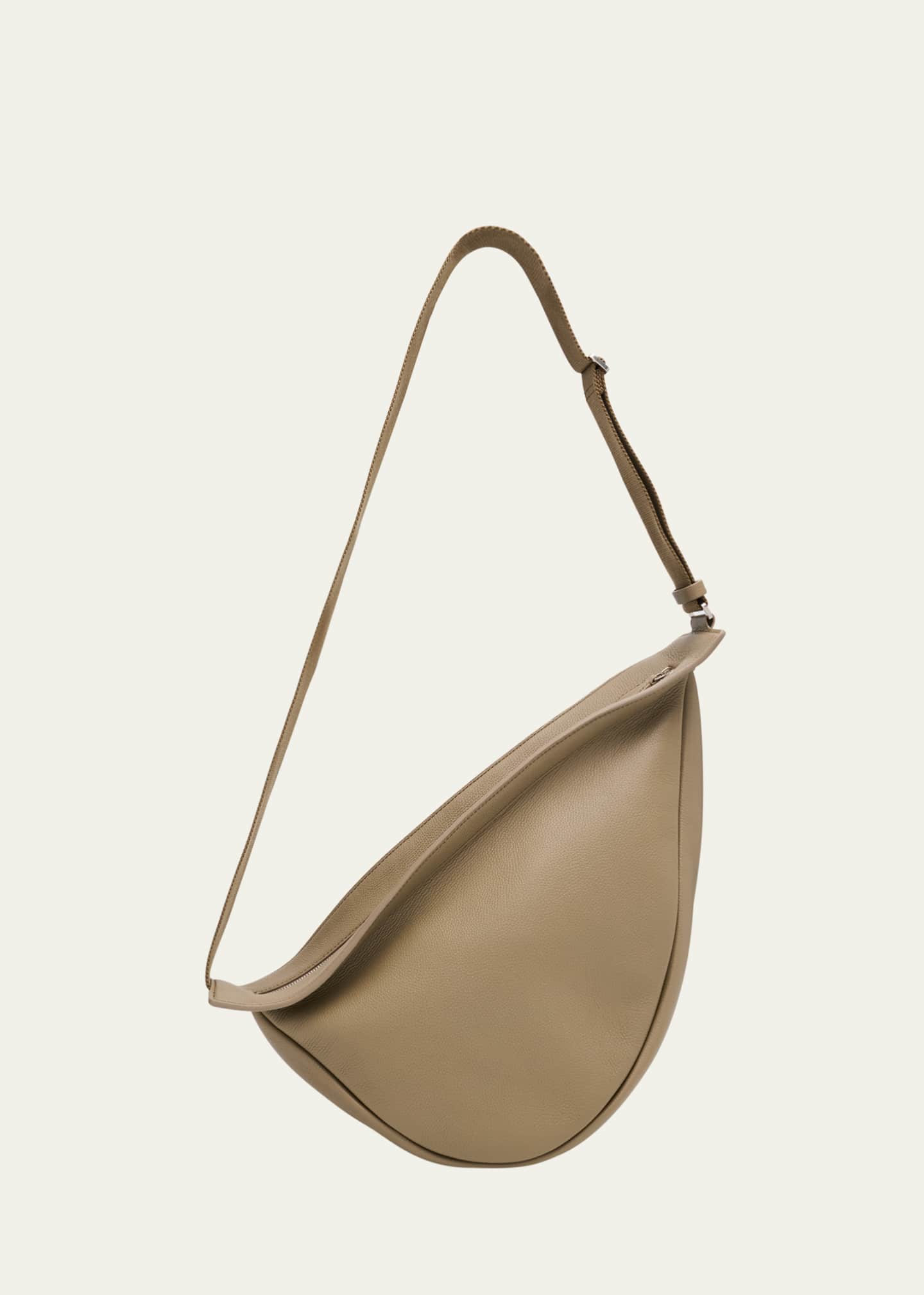 ショルダーバッグ・ポシェット LARGE SLOUCHY BANANA BAG Large Slouchy Banana Bag Black in Leather – The Row