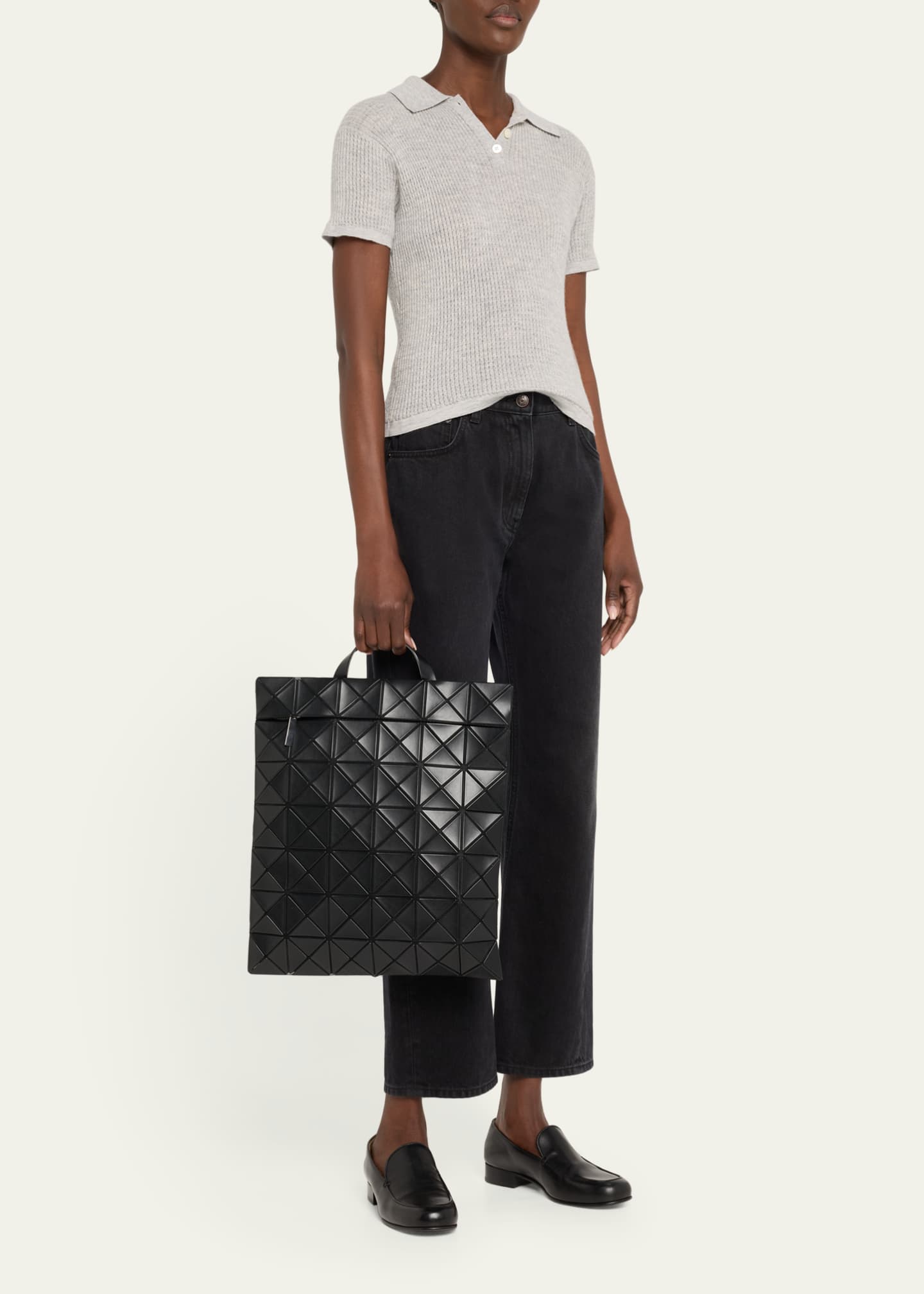 BAO BAO ISSEY MIYAKE Flat Geometric Backpack Image 5 of 6
