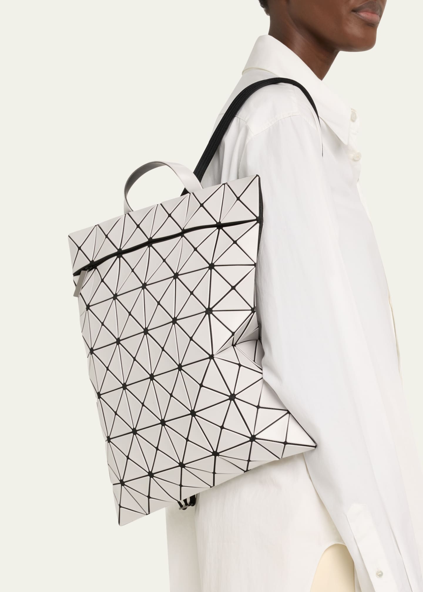 BAO BAO ISSEY MIYAKE Flat Geometric Backpack - Bergdorf Goodman