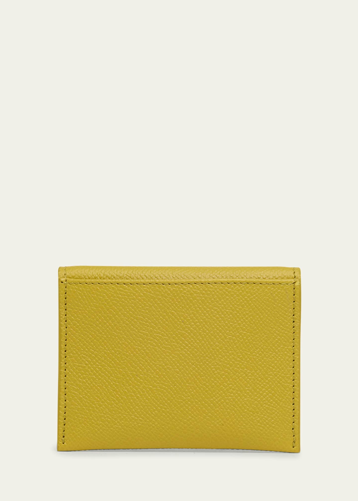 Ferragamo The Gancini Leather Card Case Image 2 of 3