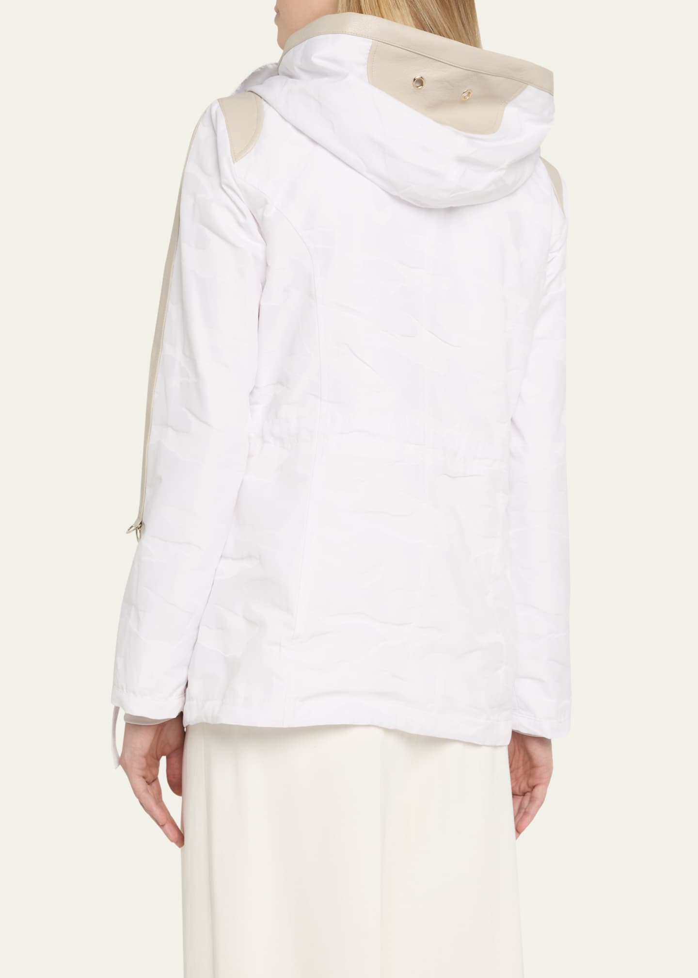 Blanc Noir Camo Sport Anorak Jacket Image 3 of 5