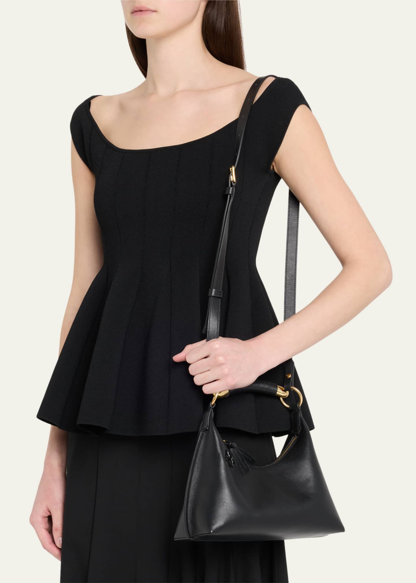 Altuzarra Athena Small Leather Shoulder Bag Image 2 of 6
