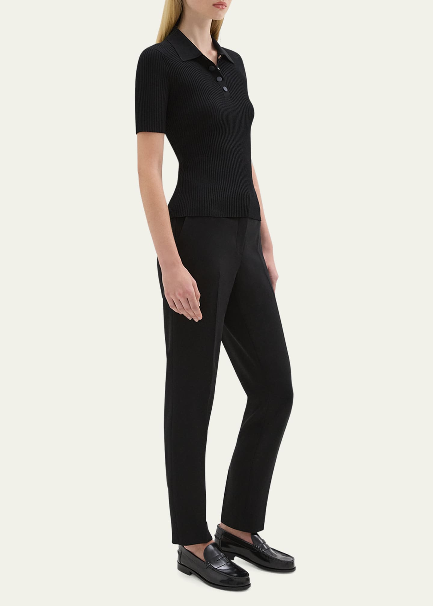 Theory Slim-Fit Full-Length Trousers Image 4 of 5