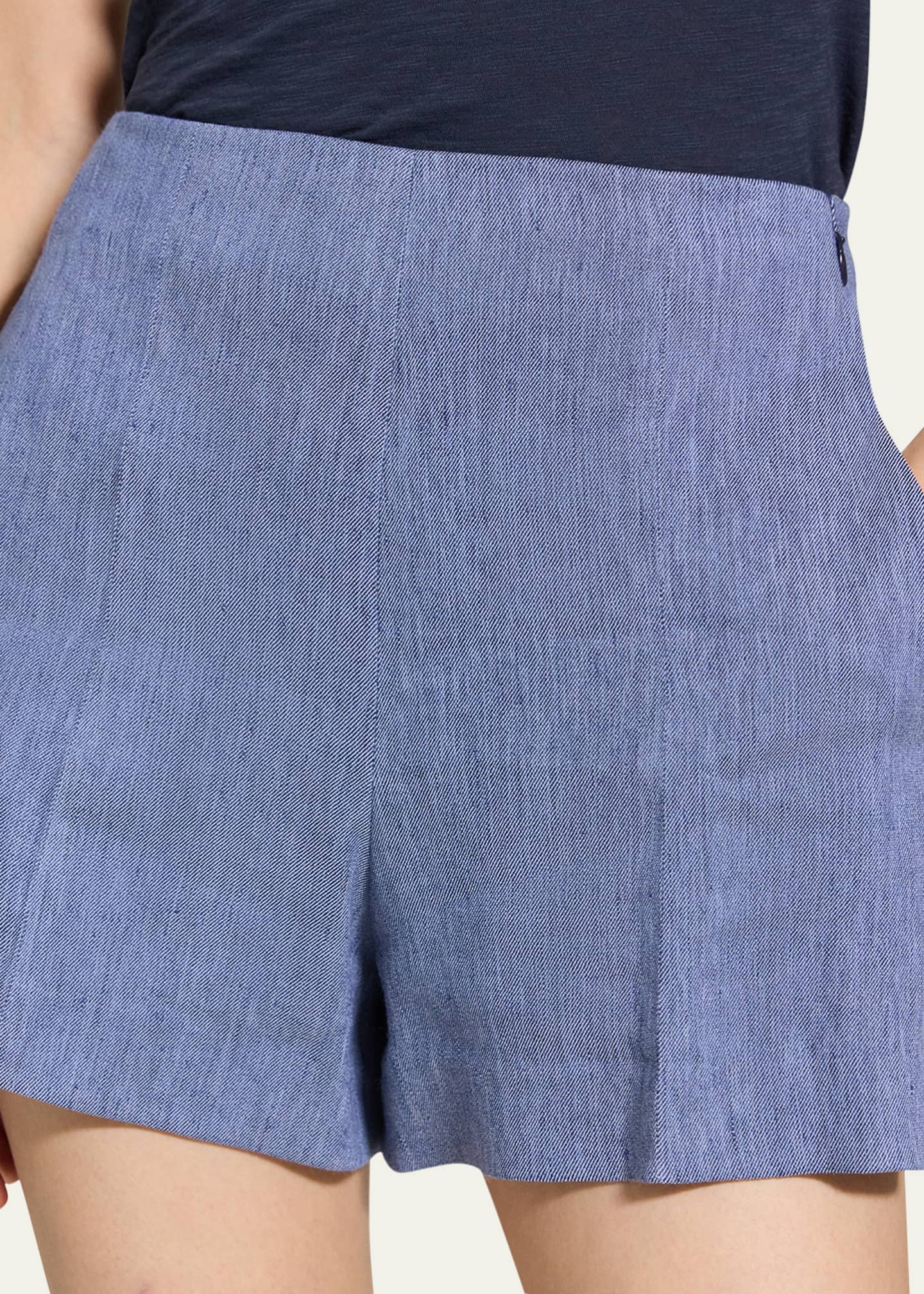 Relaxed Denim Shorts - Thumbnail 5