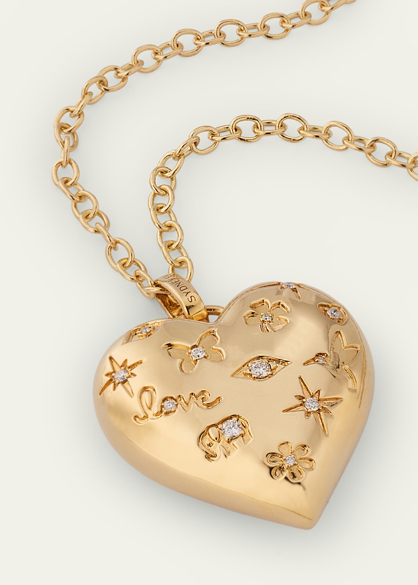 Sydney Evan Puffy Icon Heart Charm Image 3 of 4