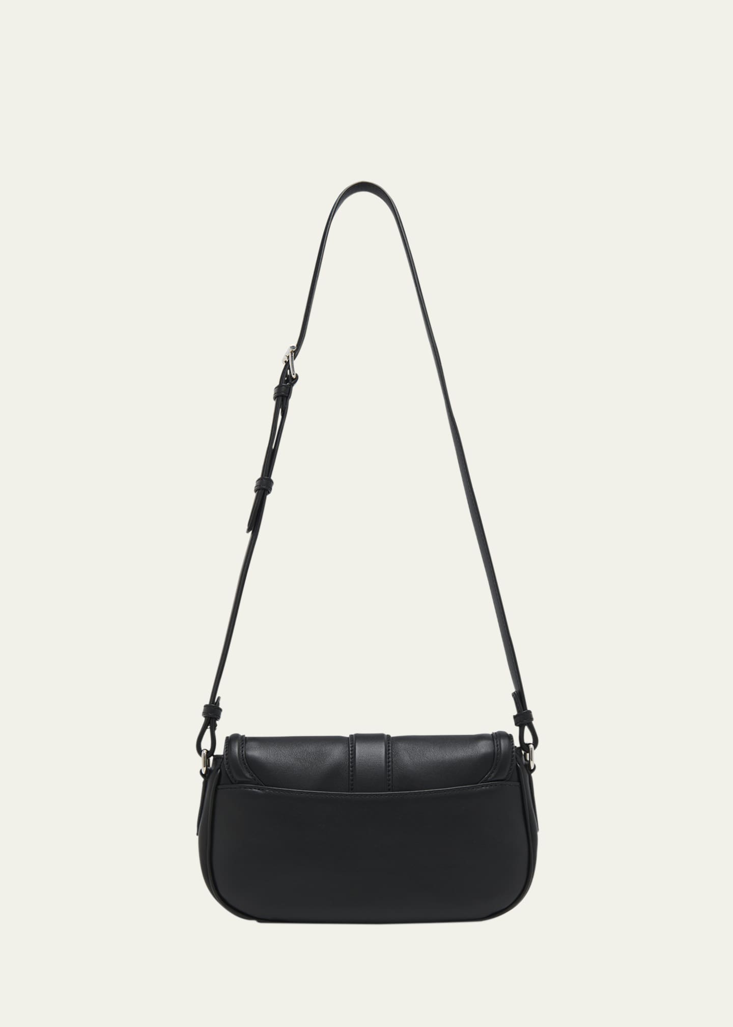 McQueen T-Bar Buckle Leather Crossbody Bag Image 2 of 4