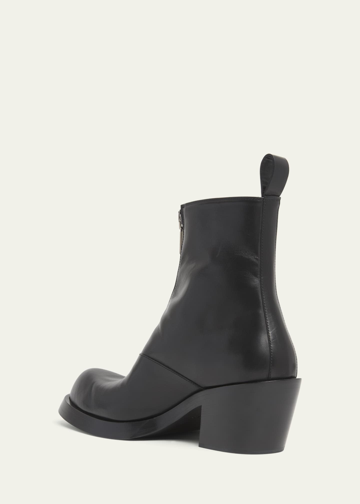 McQueen Men's Sparrow Leather Cuban Boots Image 4 of 6