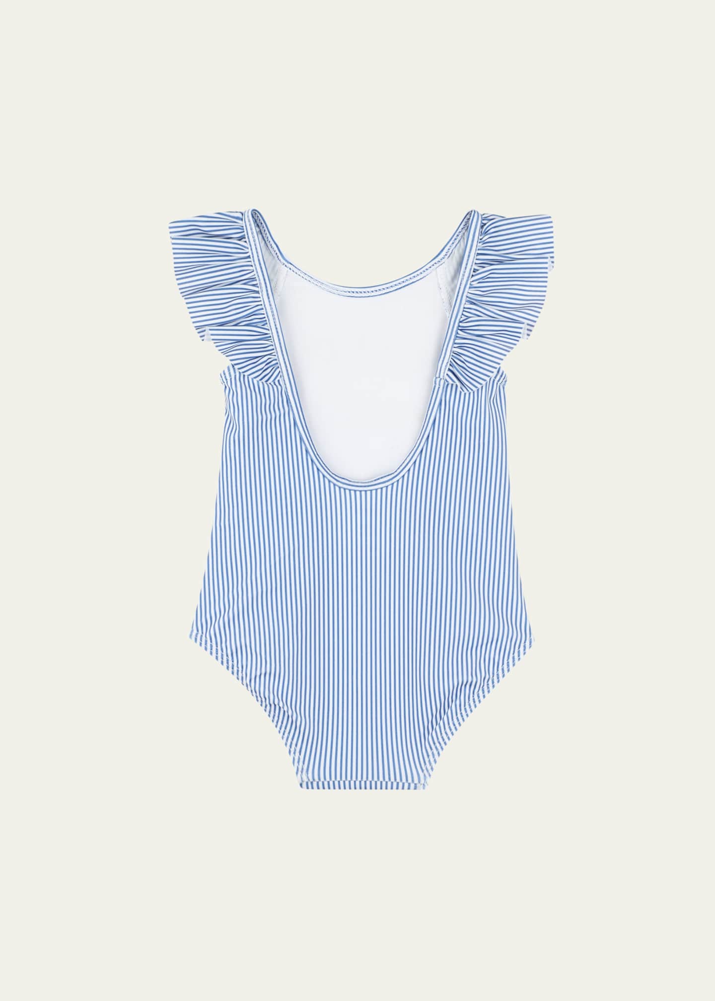 Chloe Girl's Logo-Print One-Piece Swimsuit, Size 6M-3 Image 2 of 2