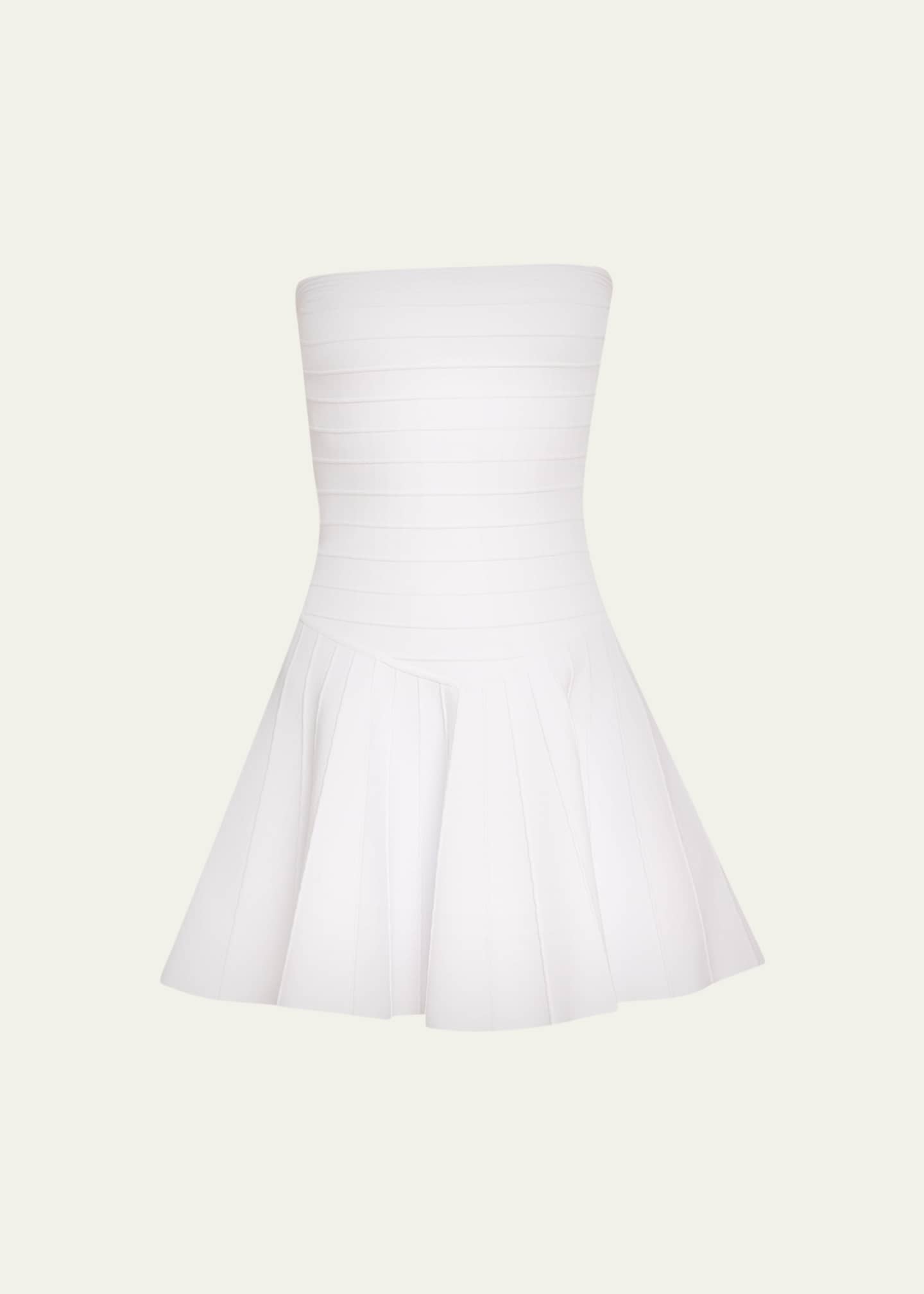 Retrofete Persephonie Strapless Knit Mini Dress Image 1 of 5