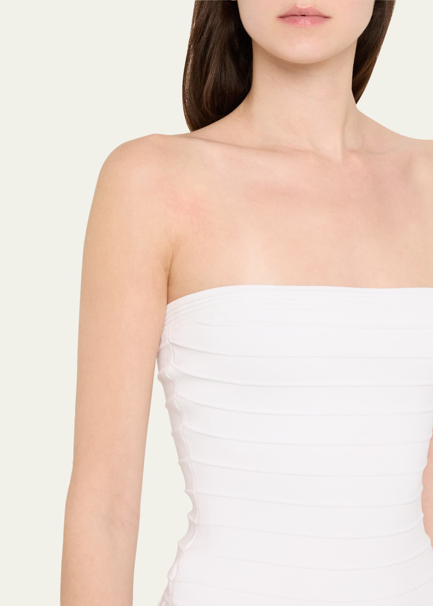 Retrofete Persephonie Strapless Knit Mini Dress Image 5 of 5