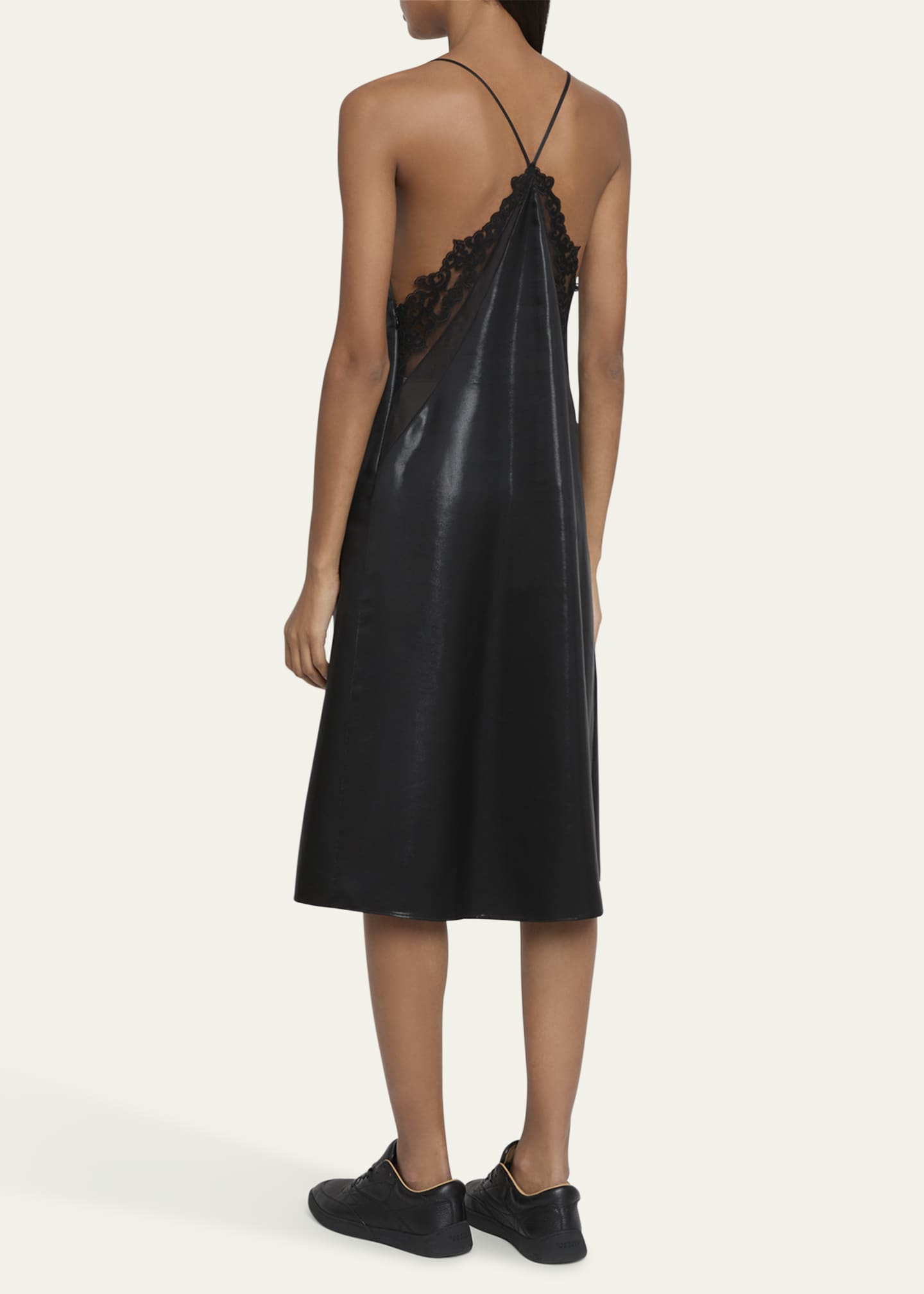 Gabriela Hearst Dinah Silk Midi Slip Dress Image 3 of 5