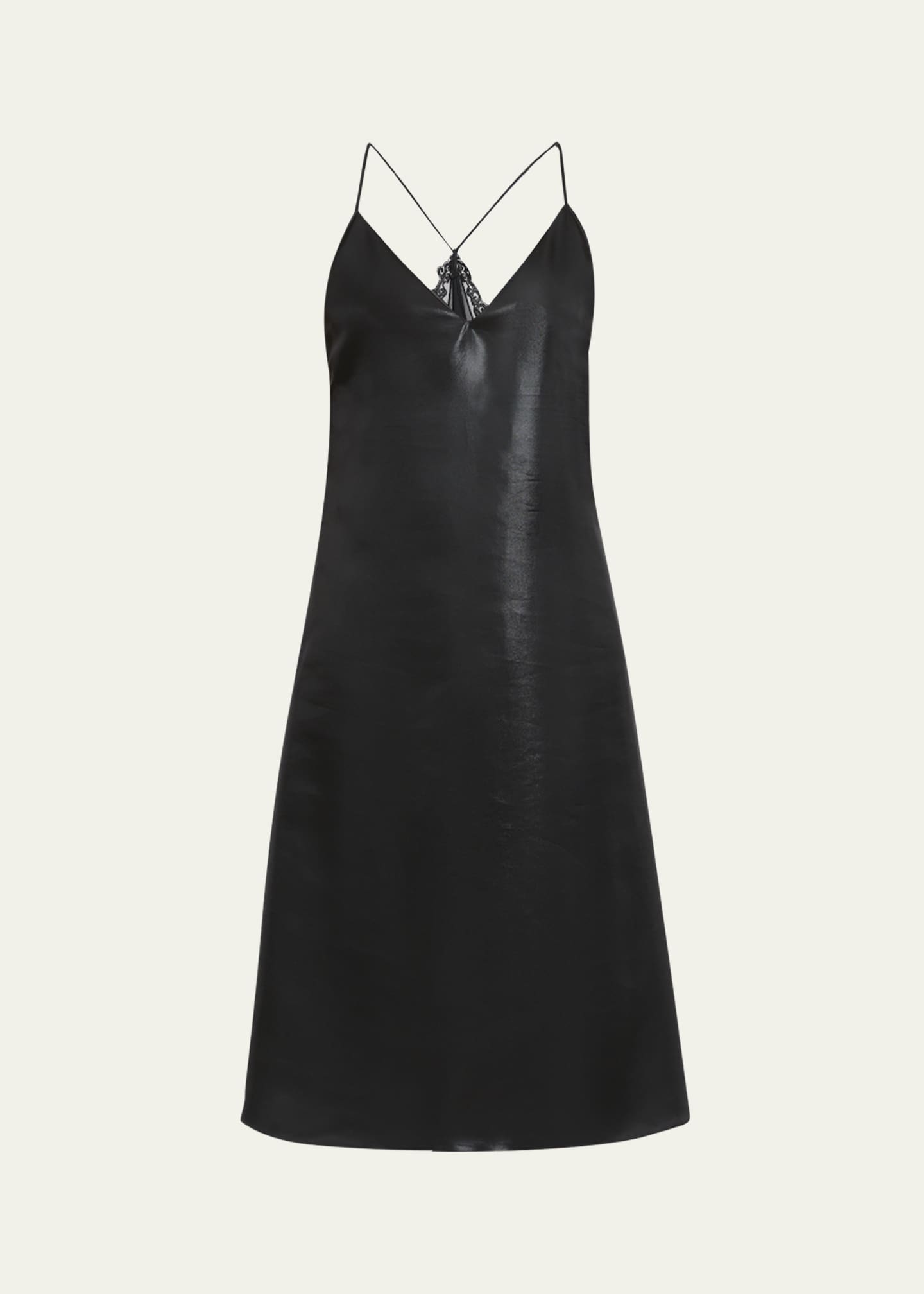 Gabriela Hearst Dinah Silk Midi Slip Dress Image 1 of 5