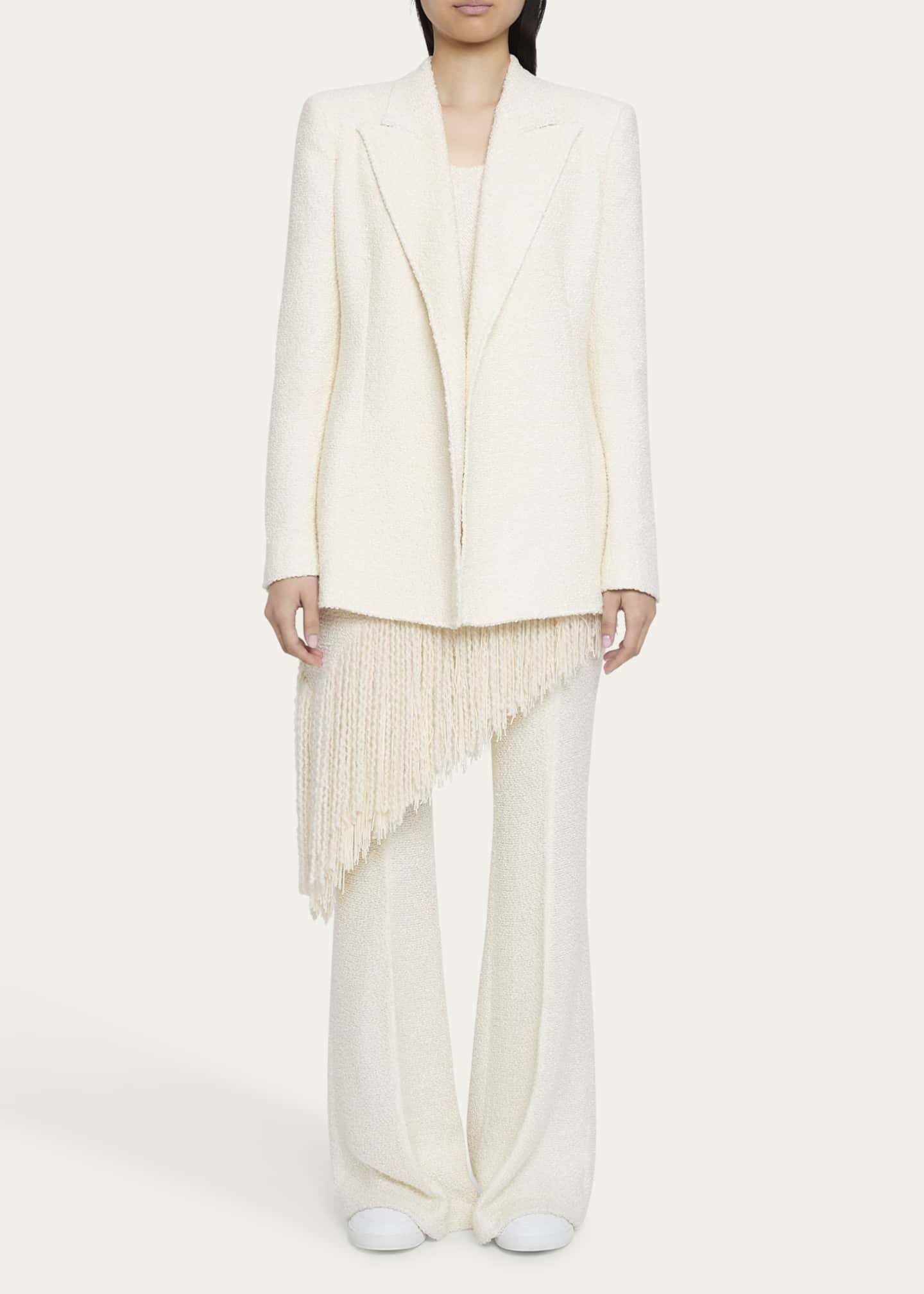 Gabriela Hearst Mairi Silk Boucle Blazer Image 2 of 5