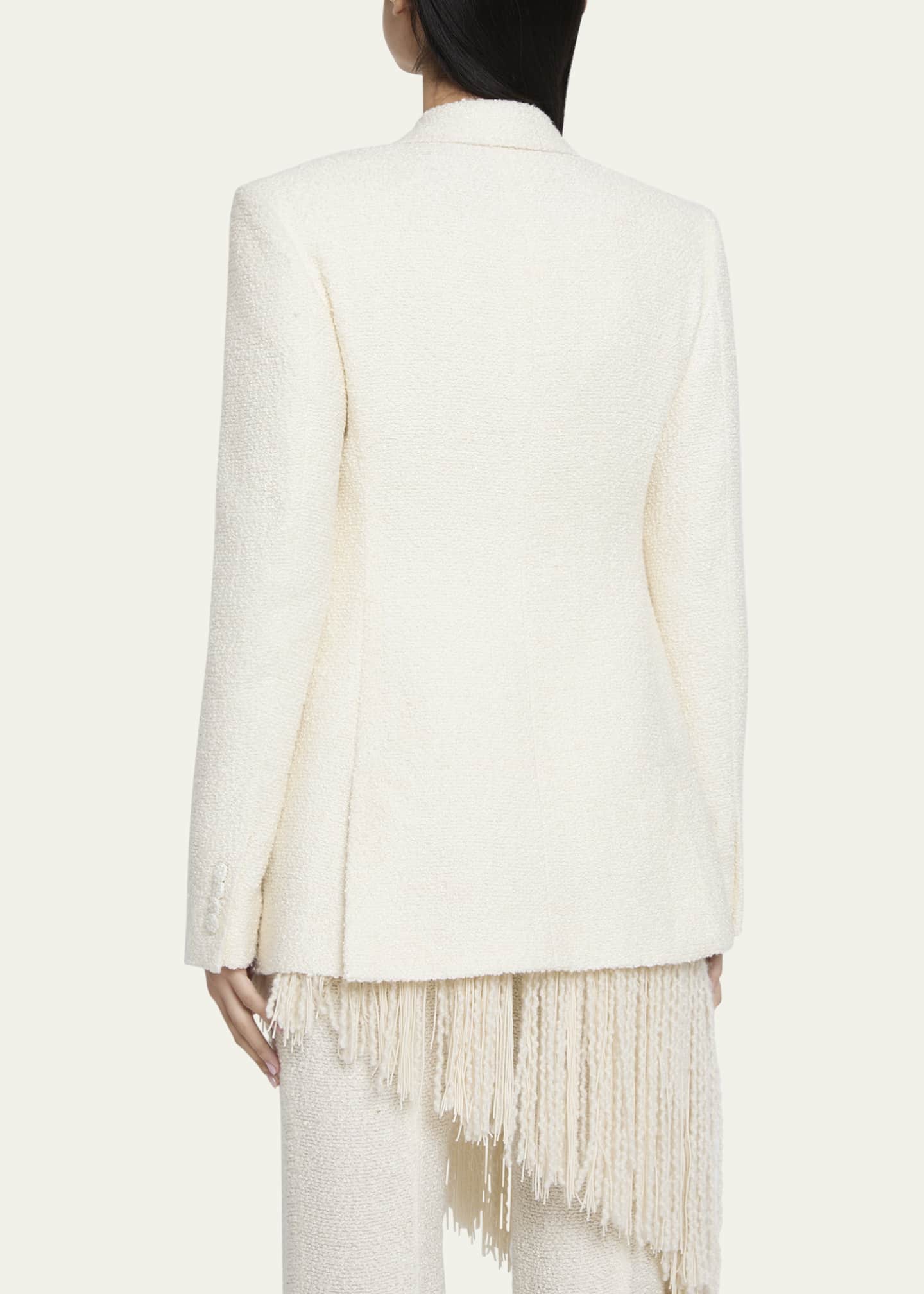 Gabriela Hearst Mairi Silk Boucle Blazer Image 3 of 5