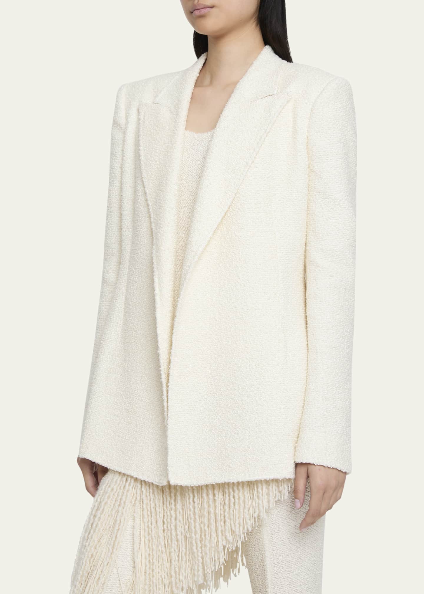 Gabriela Hearst Mairi Silk Boucle Blazer Image 4 of 5