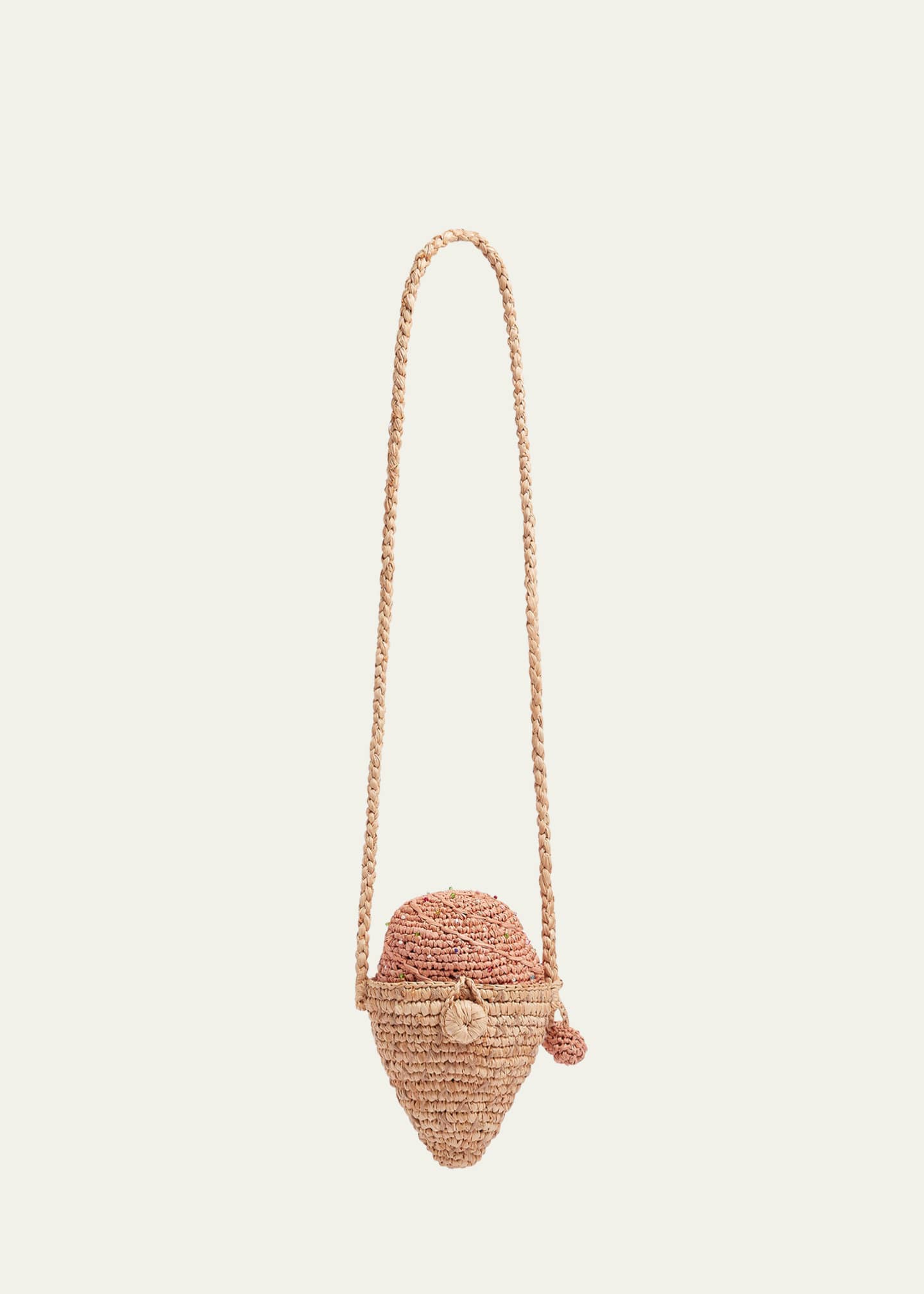 Bonpoint Girl's Elida Raffia Bag Image 1 of 3