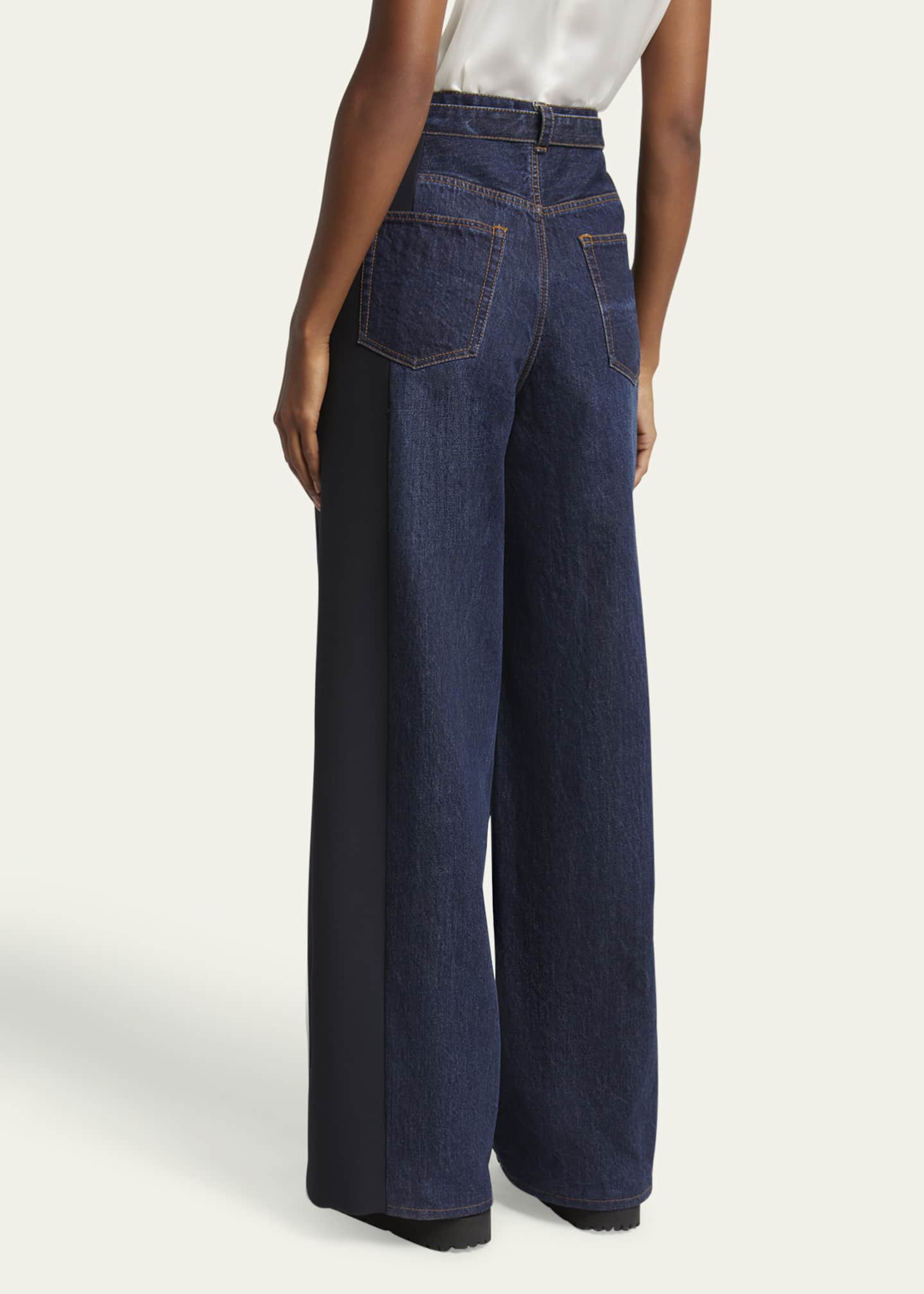 国内より1WEEK【sacai】Denim x Suiting Pants sacai Denim x Suiting Pants – mou by ACROPOLIS