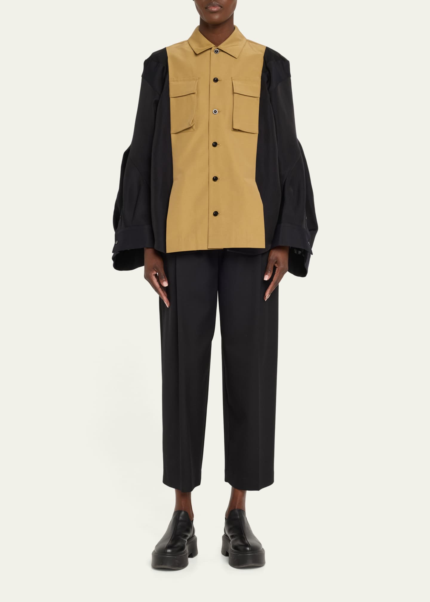 CARGO POCKET UTILITY SHIRT