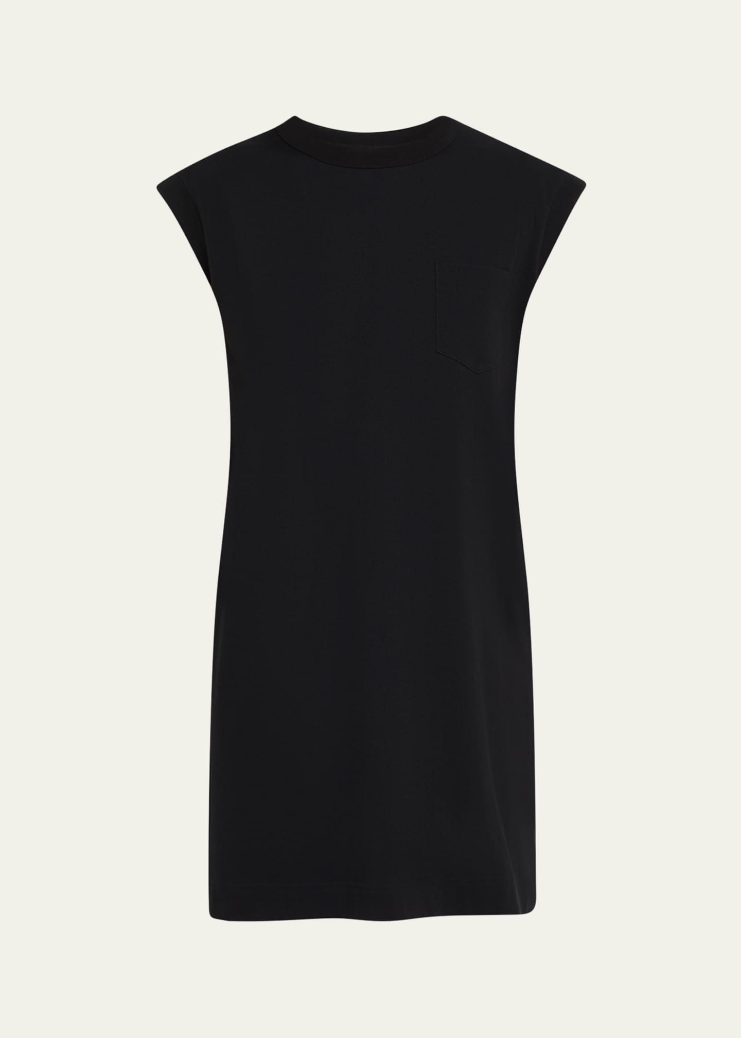 Wool Knit x Satin Bonding Dress | sacai Official Store
