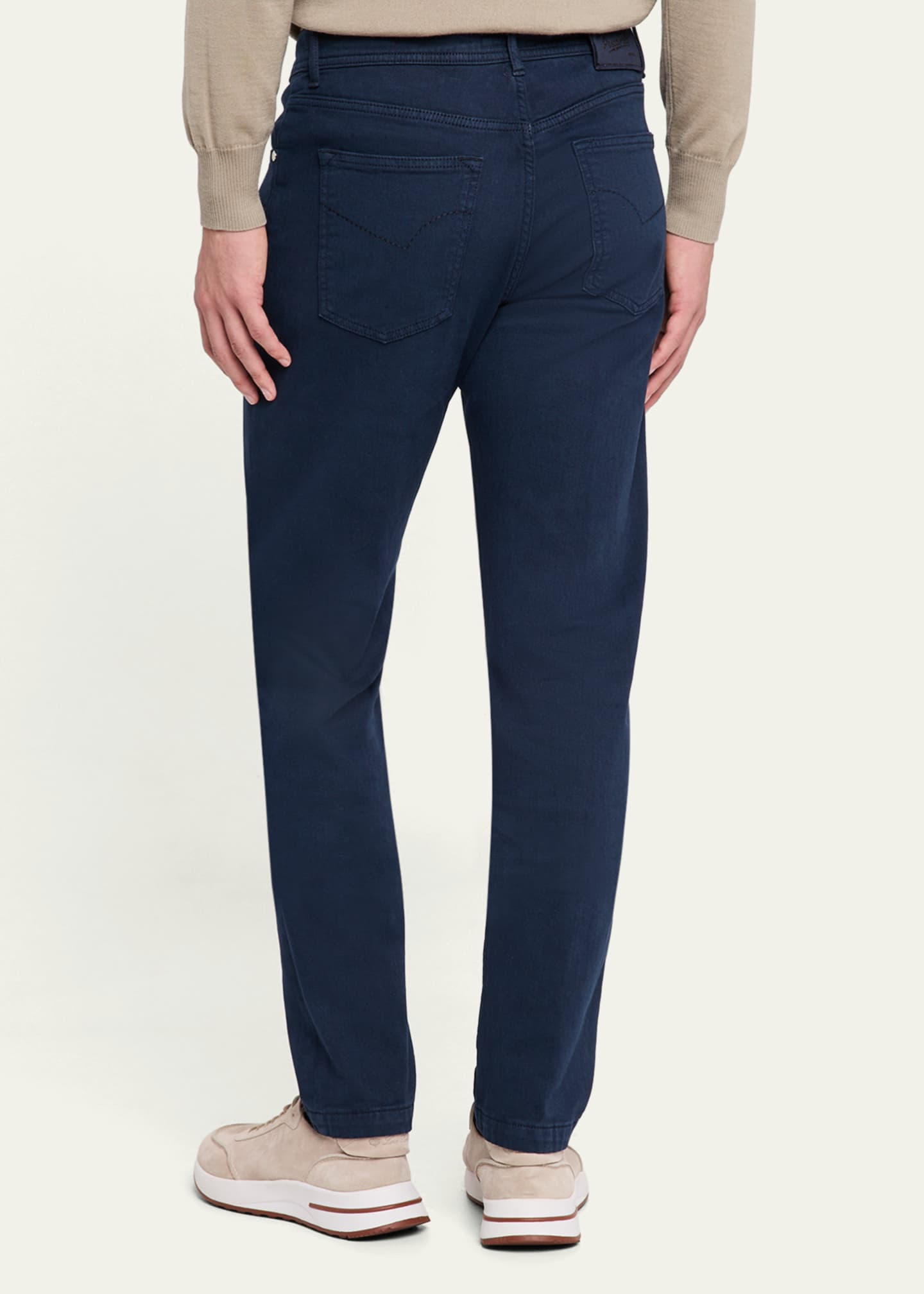 Marco Pescarolo Men's 5-Pocket Bull Denim Pants Image 3 of 5