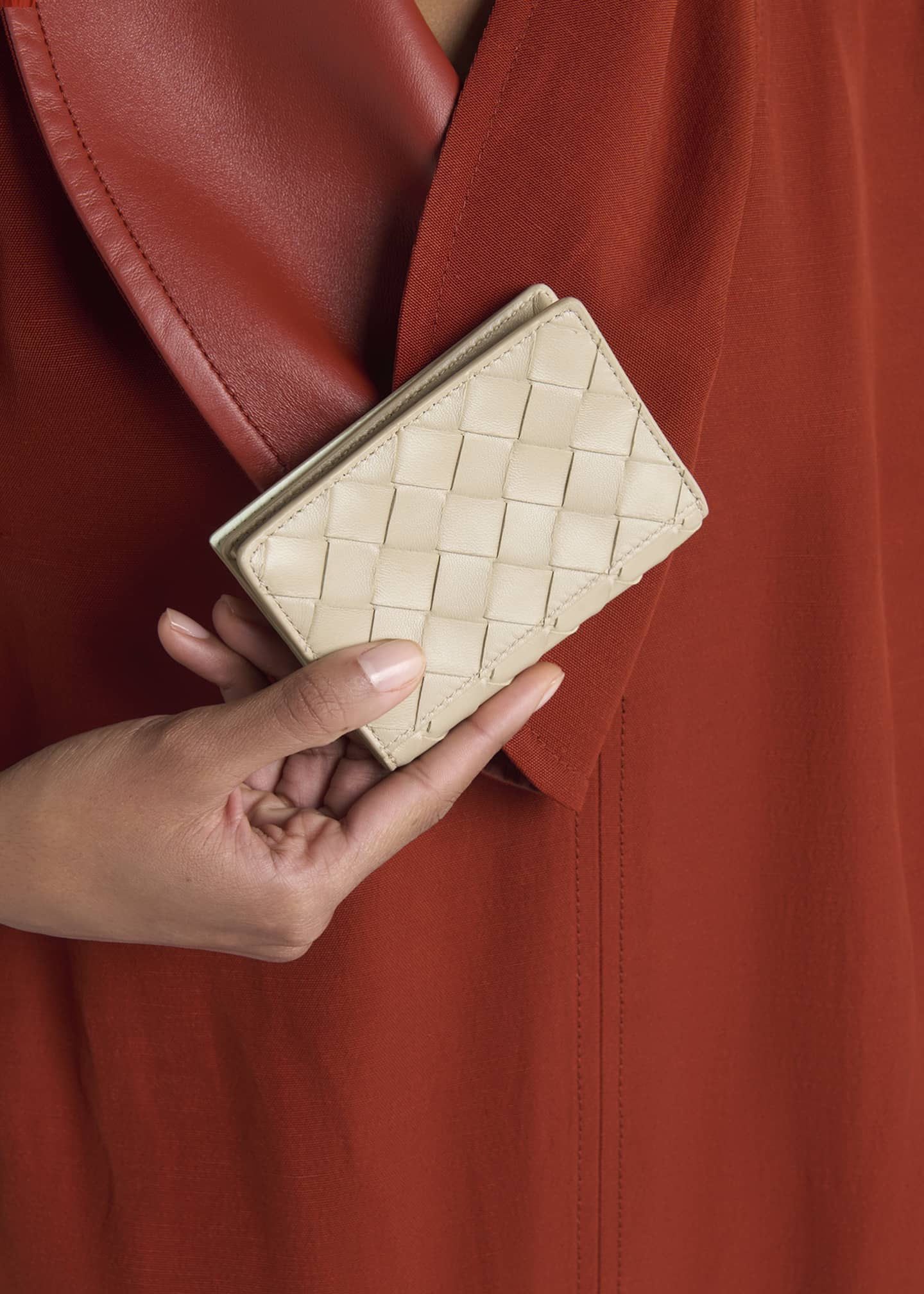 Bottega Veneta Intrecciato Leather Wallet Image 2 of 4