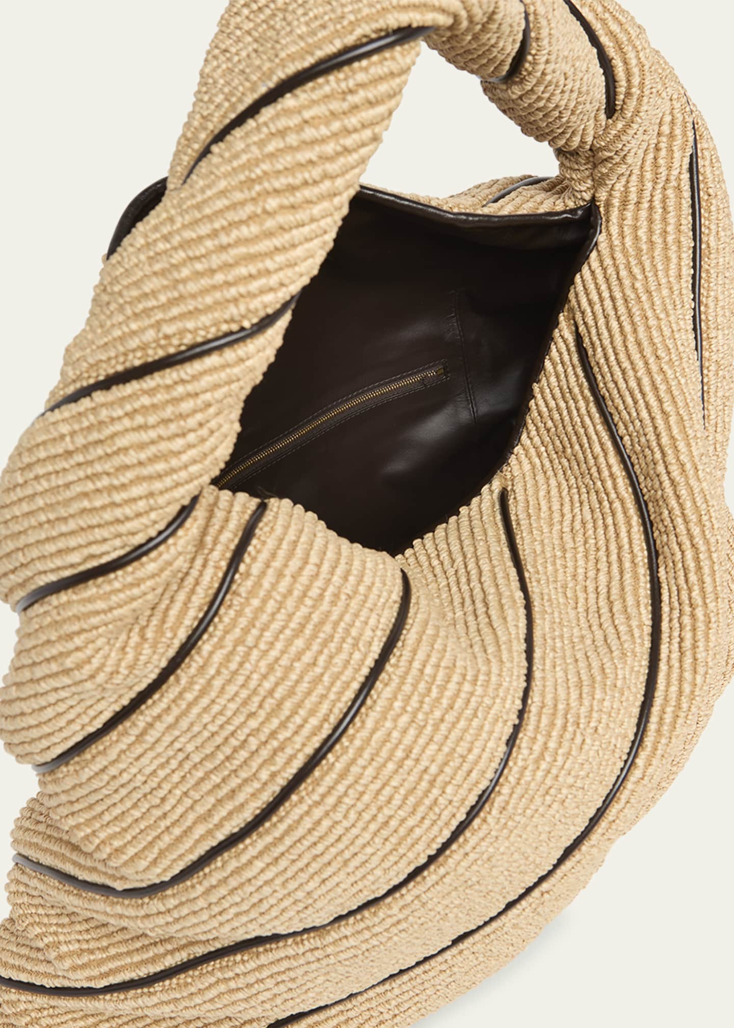 Bottega Veneta Hop Large Striped Shoulder Bag Image 4 of 6