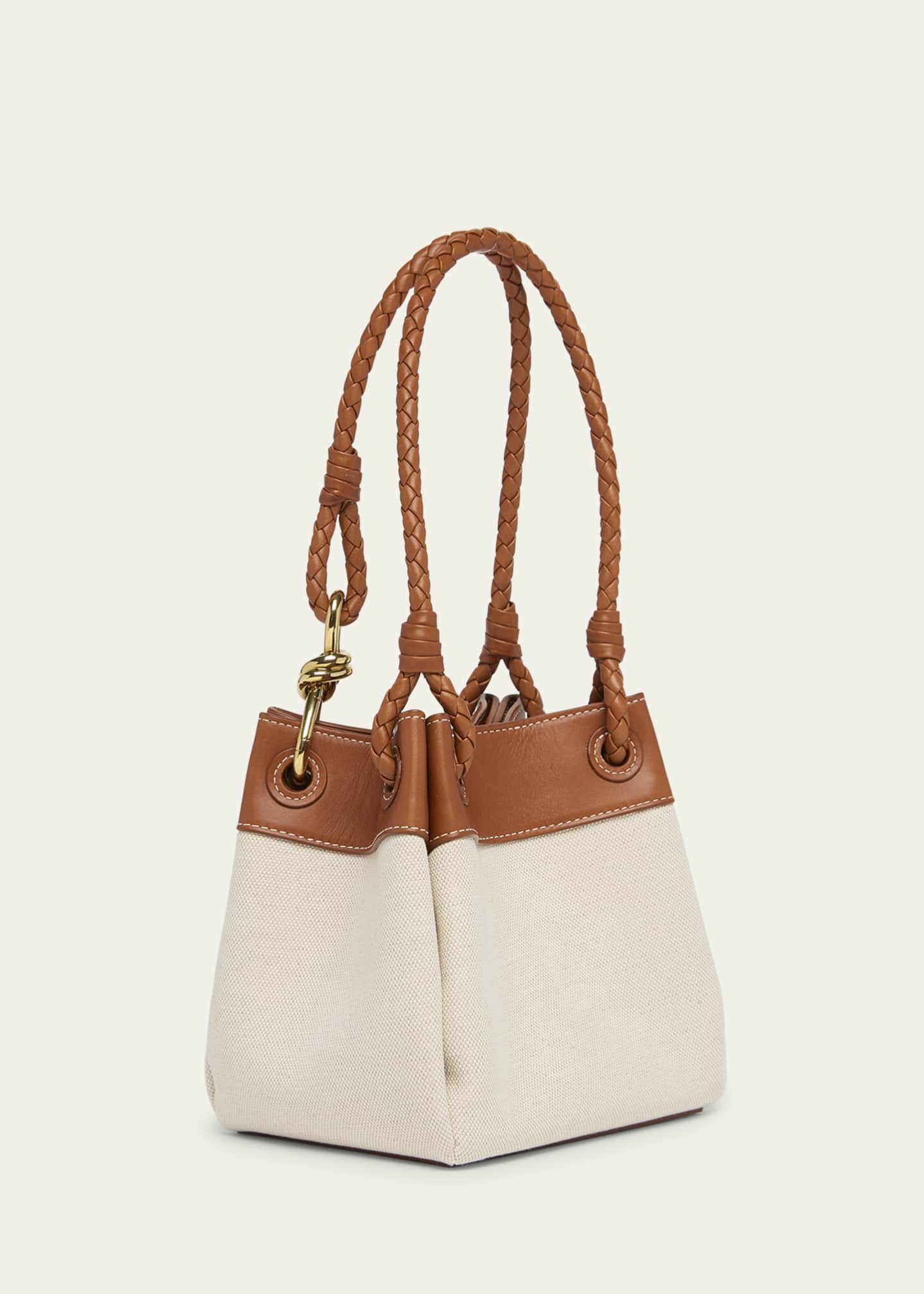 Bottega Veneta Parachute Small Canvas Shoulder Bag Image 3 of 6
