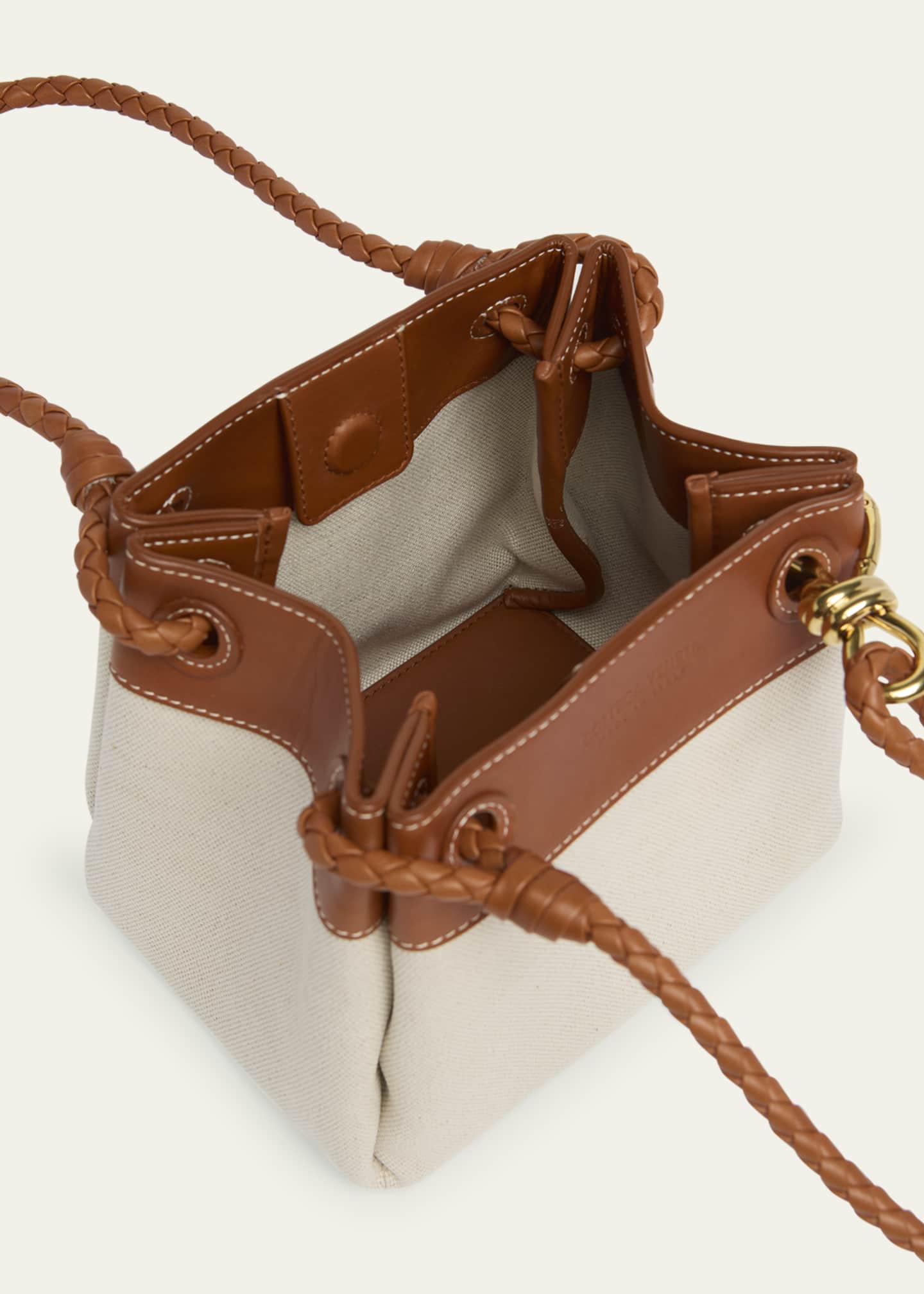 Bottega Veneta Parachute Small Canvas Shoulder Bag Image 4 of 6